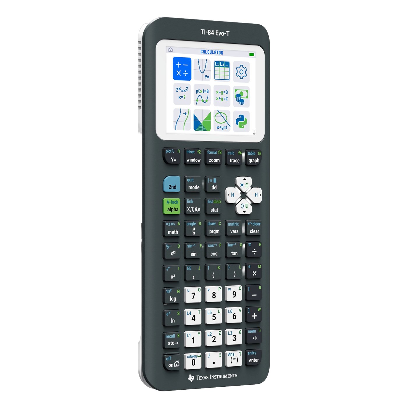 Texas Instruments TI-84 Evo-T grafräknare Svart