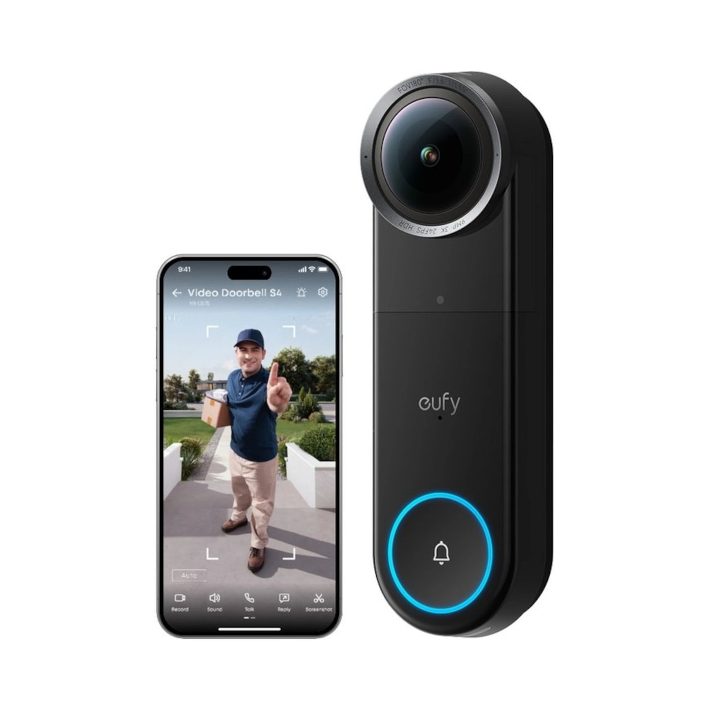 Eufy Video Doorbell S4 + Mini Chime