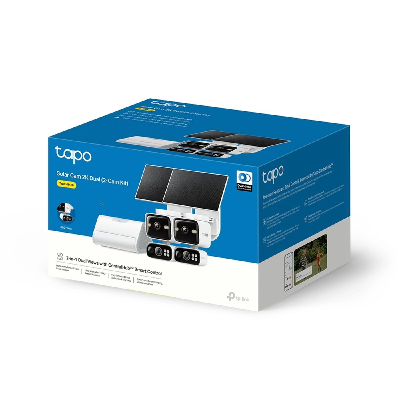 TP-Link Tapo HB410 kamerakit + H500 hub