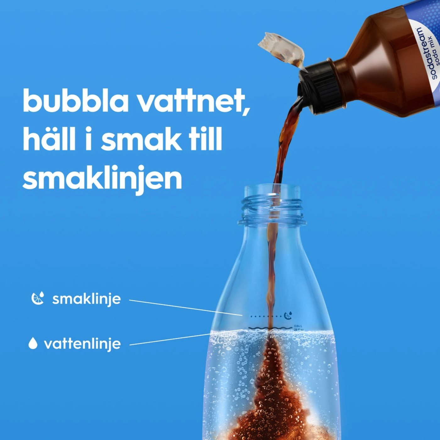 Sodastream Smakkoncentrat Pepsi 440 ml