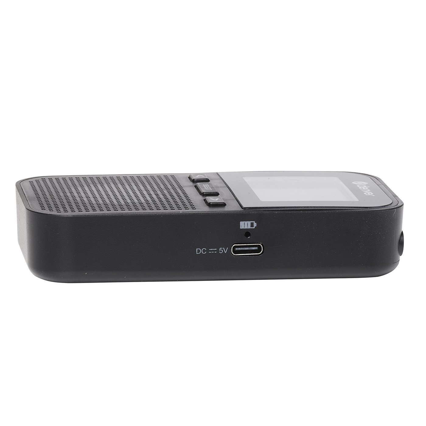 Denver Handhållen DAB+/FM-radio DAH-126MK2 Svart