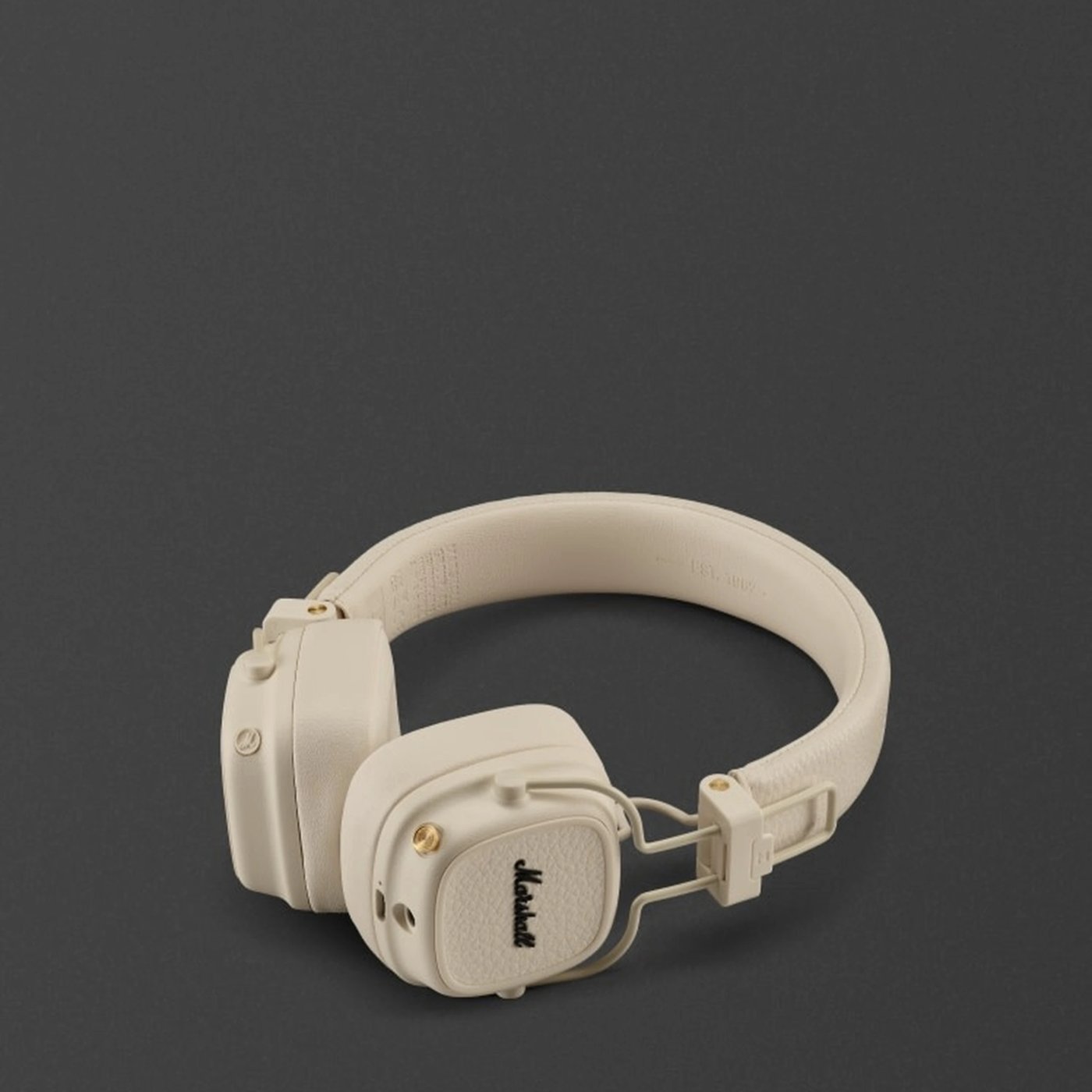 Marshall Major V trådlösa on-ear-hörlurar Cream