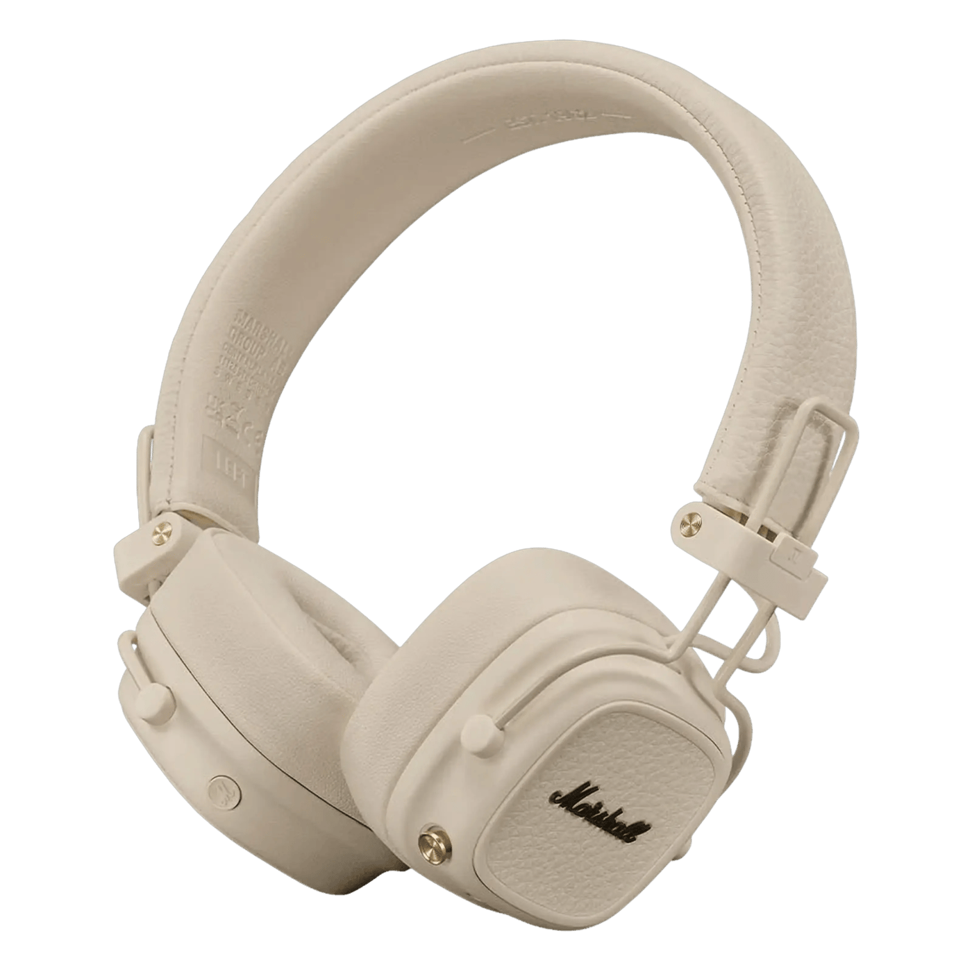 Marshall Major V trådlösa on-ear-hörlurar Cream