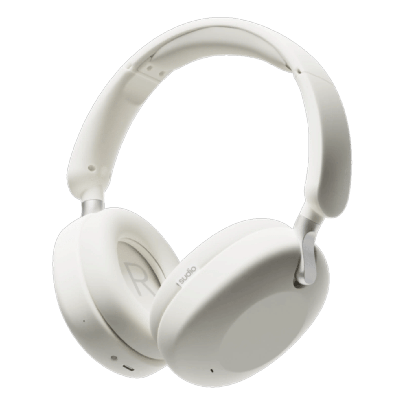 Sudio K2 Pro trådlösa over-ear-hörlurar med ANC Vit
