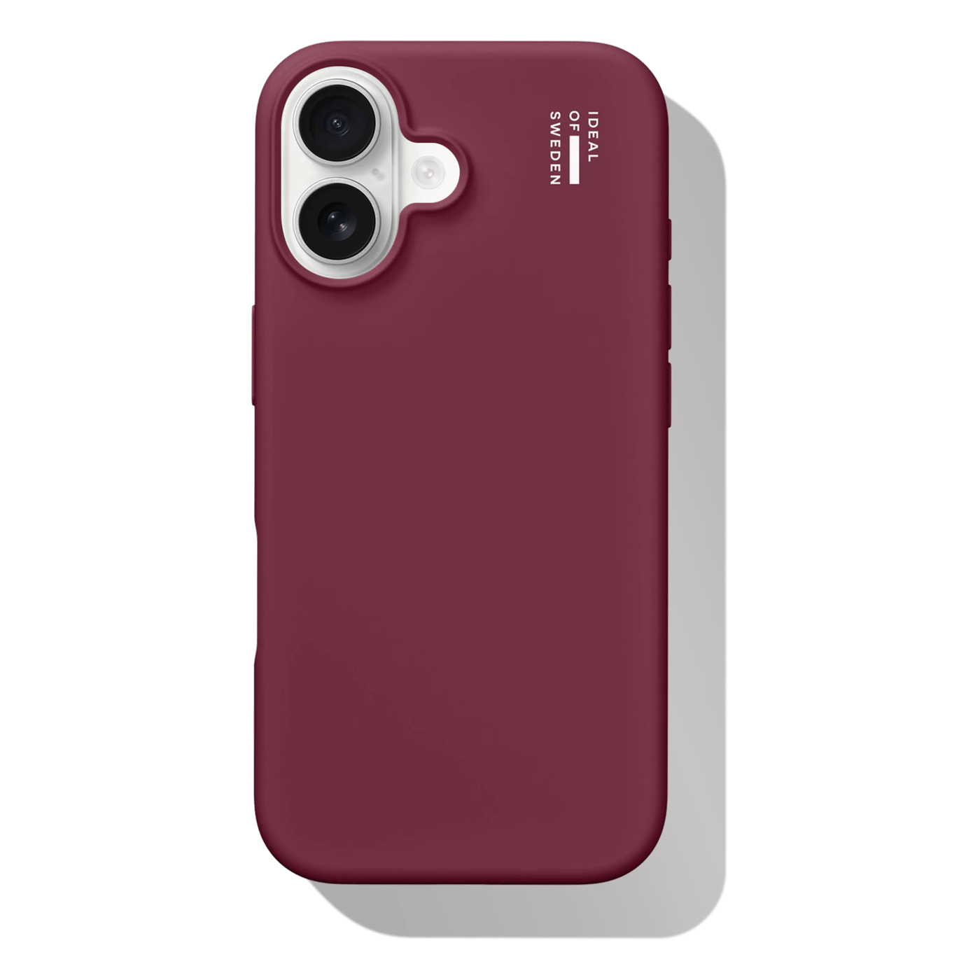 IDEAL OF SWEDEN Silicone MagSafe Case – mobilskal till iPhone 16 Fine Wine