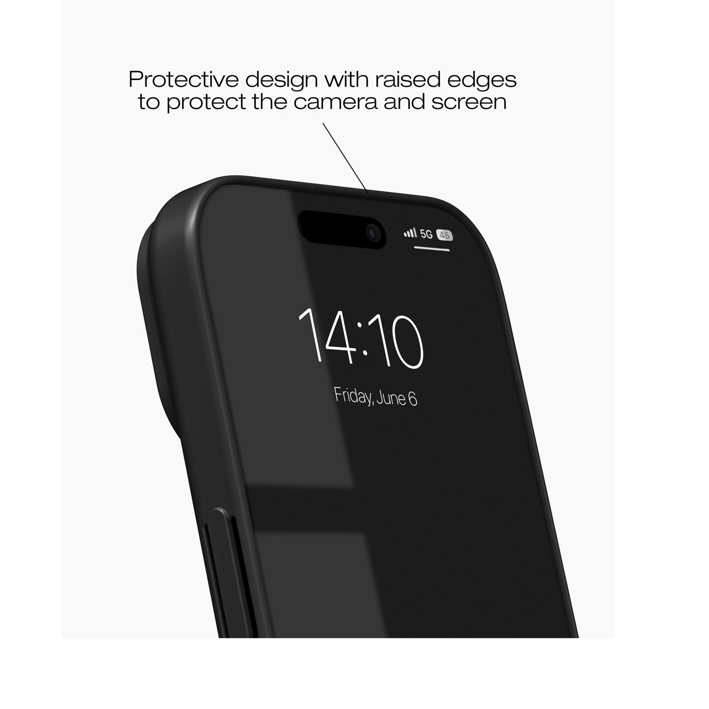 IDEAL OF SWEDEN Slim MagSafe Case – iPhone 13, 14, 15, 16e og 17e Matte Black