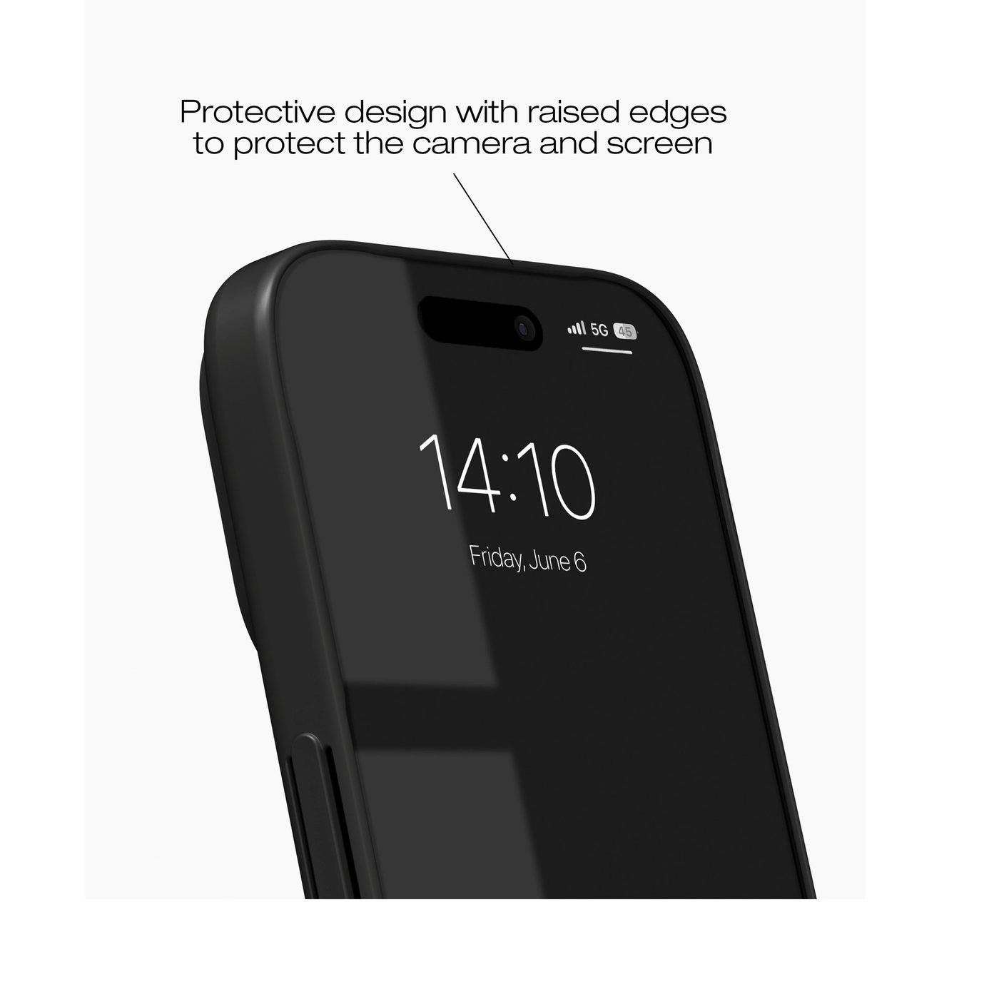 IDEAL OF SWEDEN Slim MagSafe Case – mobildeksel til iPhone 16 Matte Black