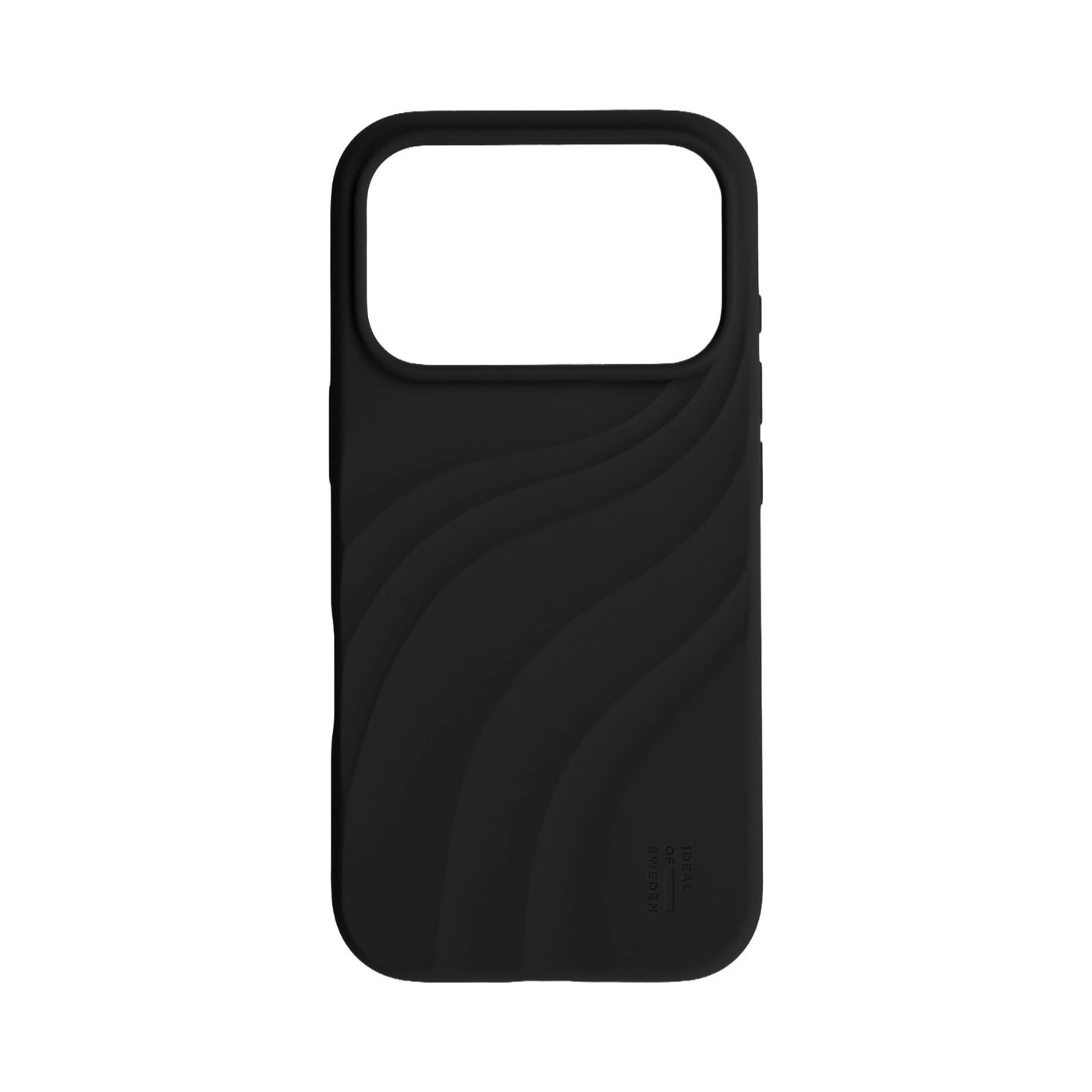 IDEAL OF SWEDEN Soft Swirl silikondeksel med MagSafe for iPhone 16 Velvet Black