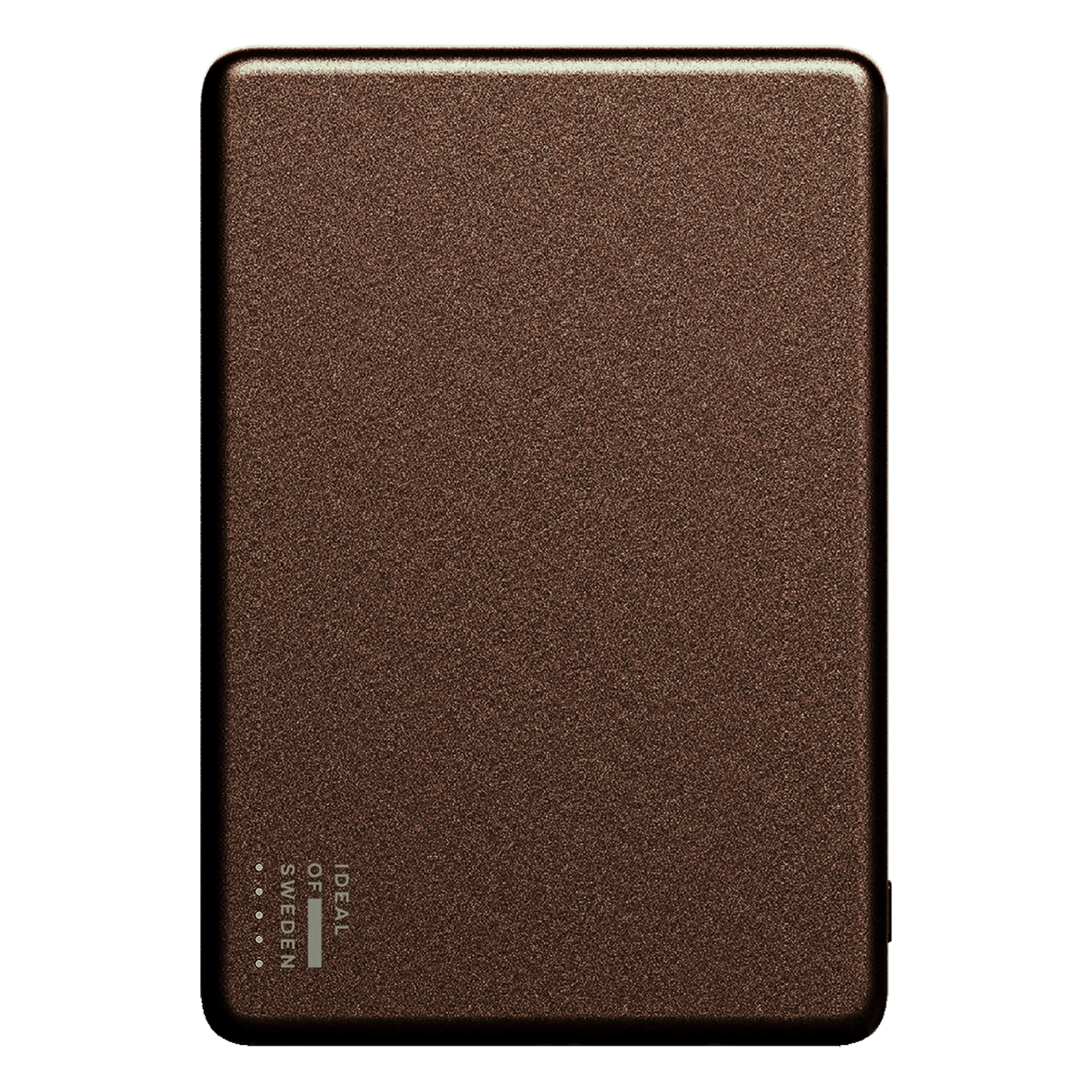 IDEAL OF SWEDEN Slim Powerbank MagSafe 5000 mAh Mocha Mousse
