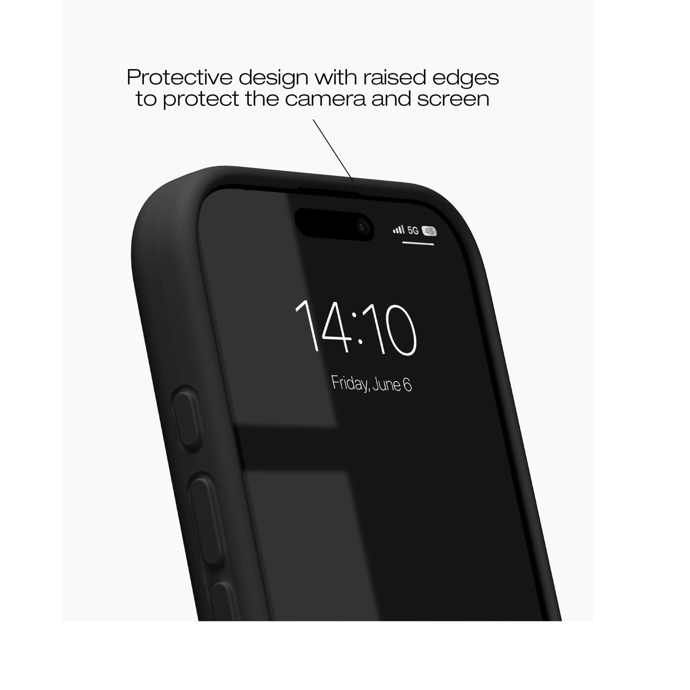 IDEAL OF SWEDEN Soft Swirl Silicone Case med MagSafe til iPhone 17 Velvet Black