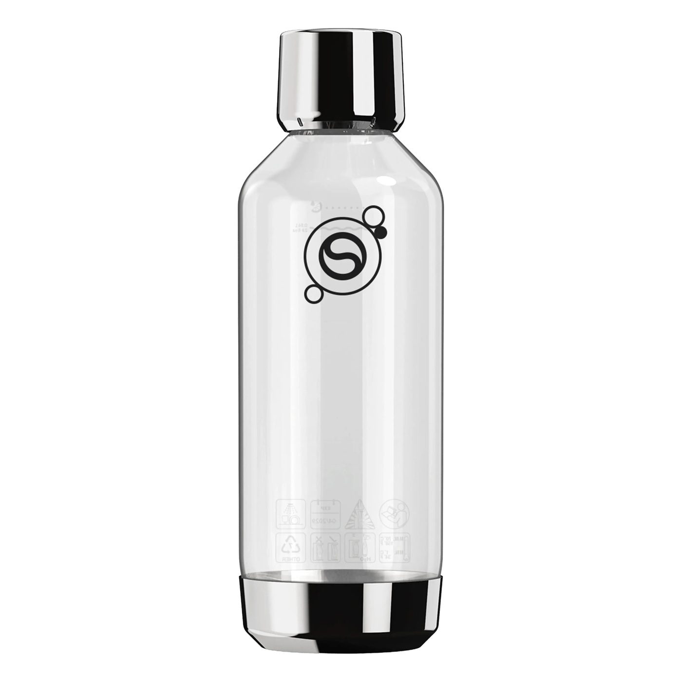 Sodastream Fizz & Refresh kullsyreflaske 1 L Metall