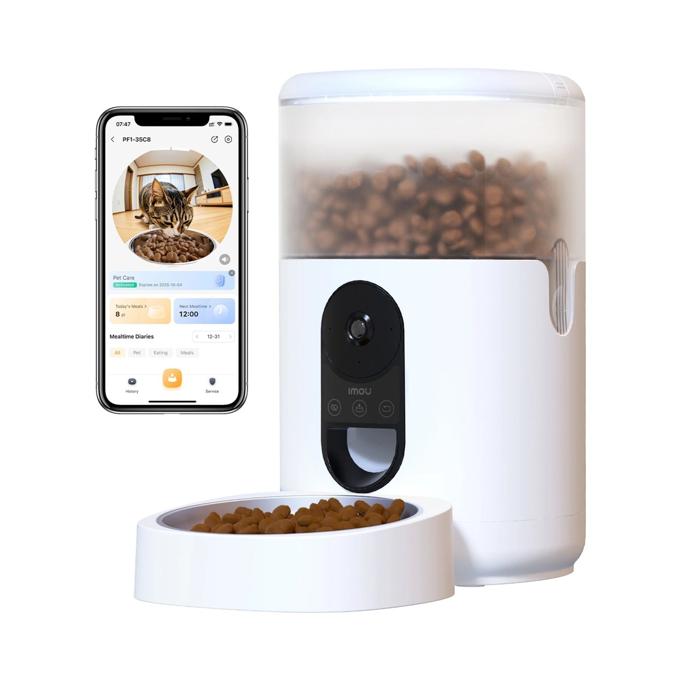 Imou Smart Pet Feeder PF1 med 360°-kamera