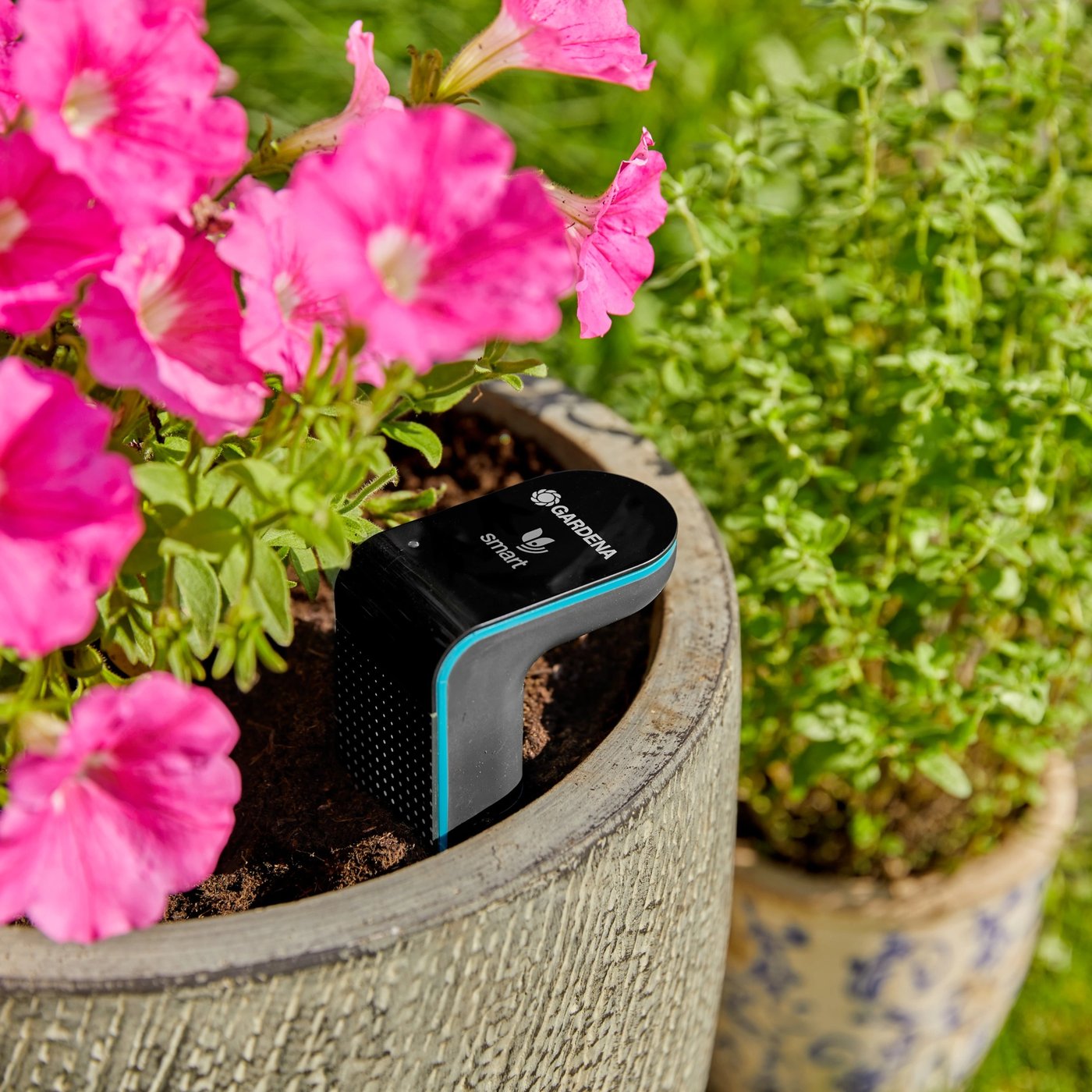 Gardena Smart sensor for jordfuktighet og temperatur
