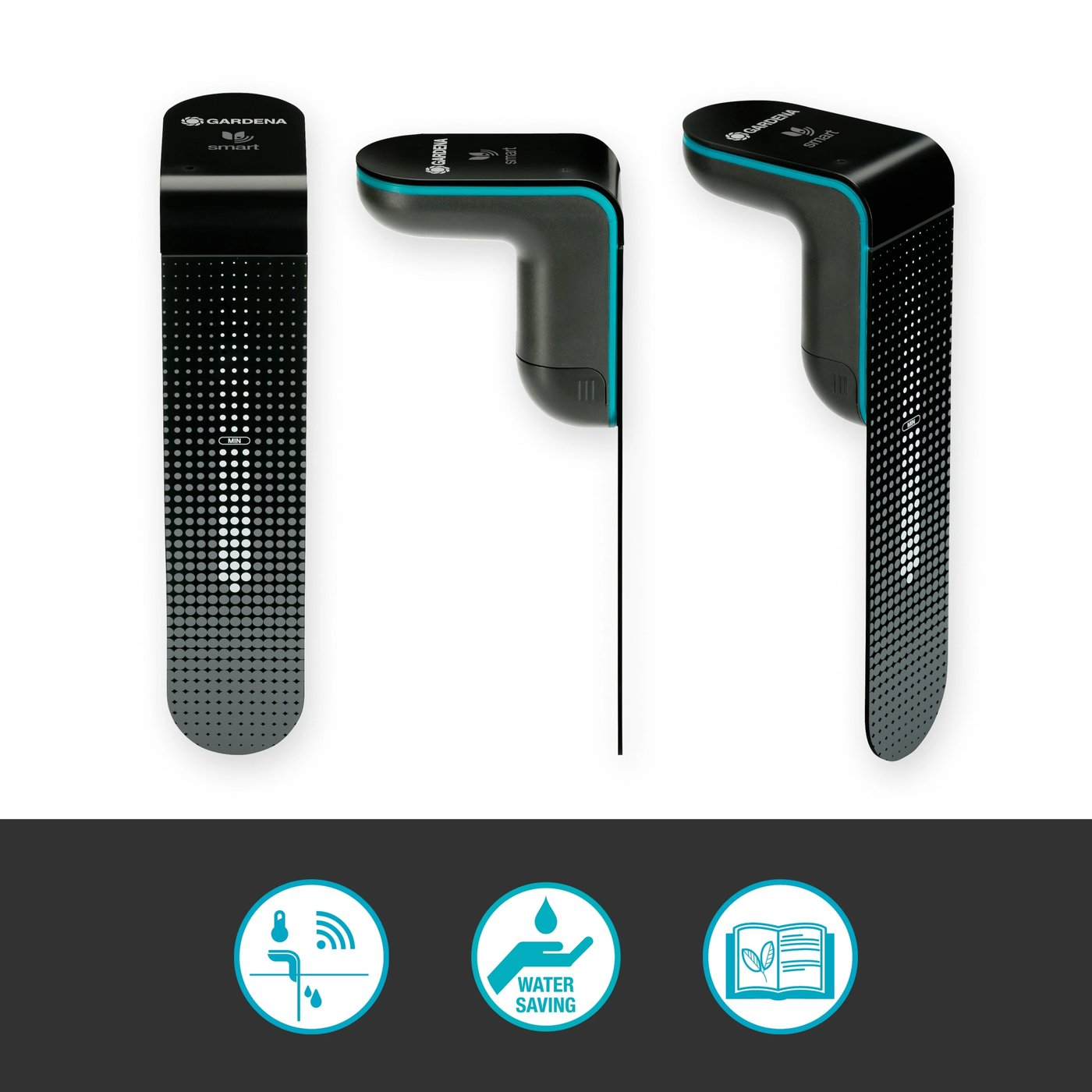 Gardena Smart sensor for jordfuktighet og temperatur