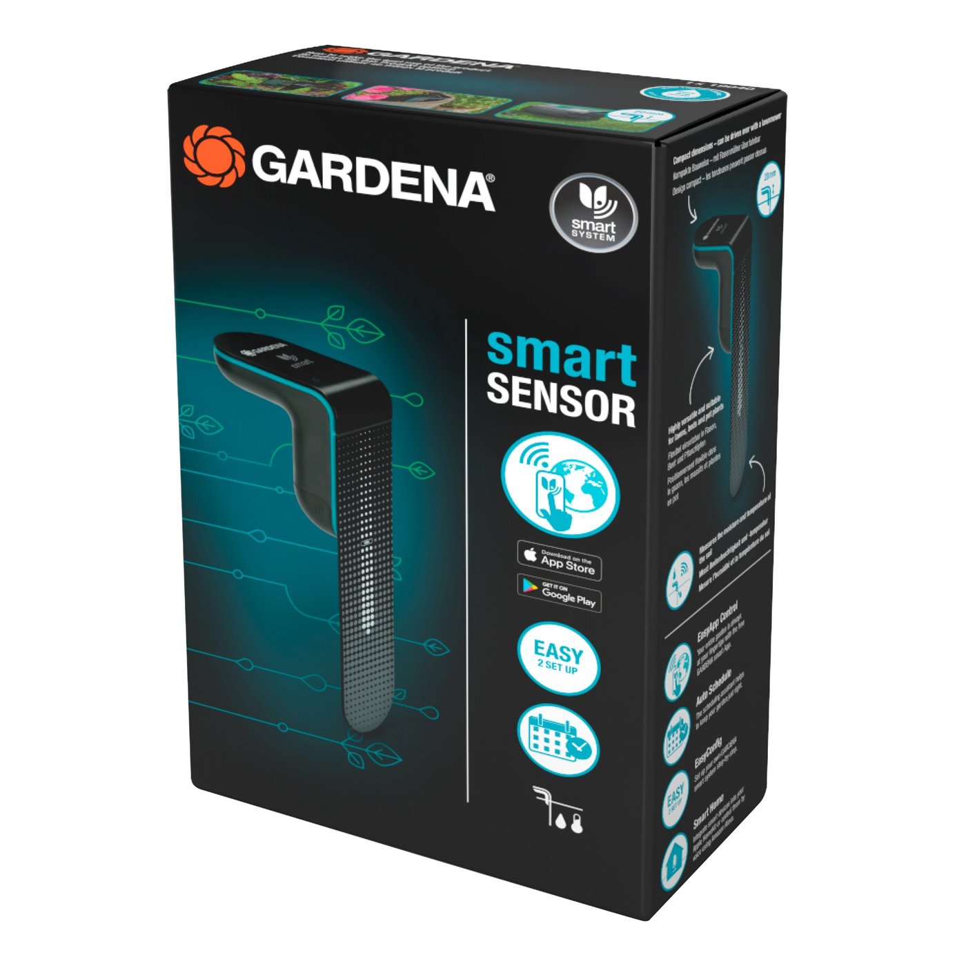 Gardena Smart sensor for jordfuktighet og temperatur
