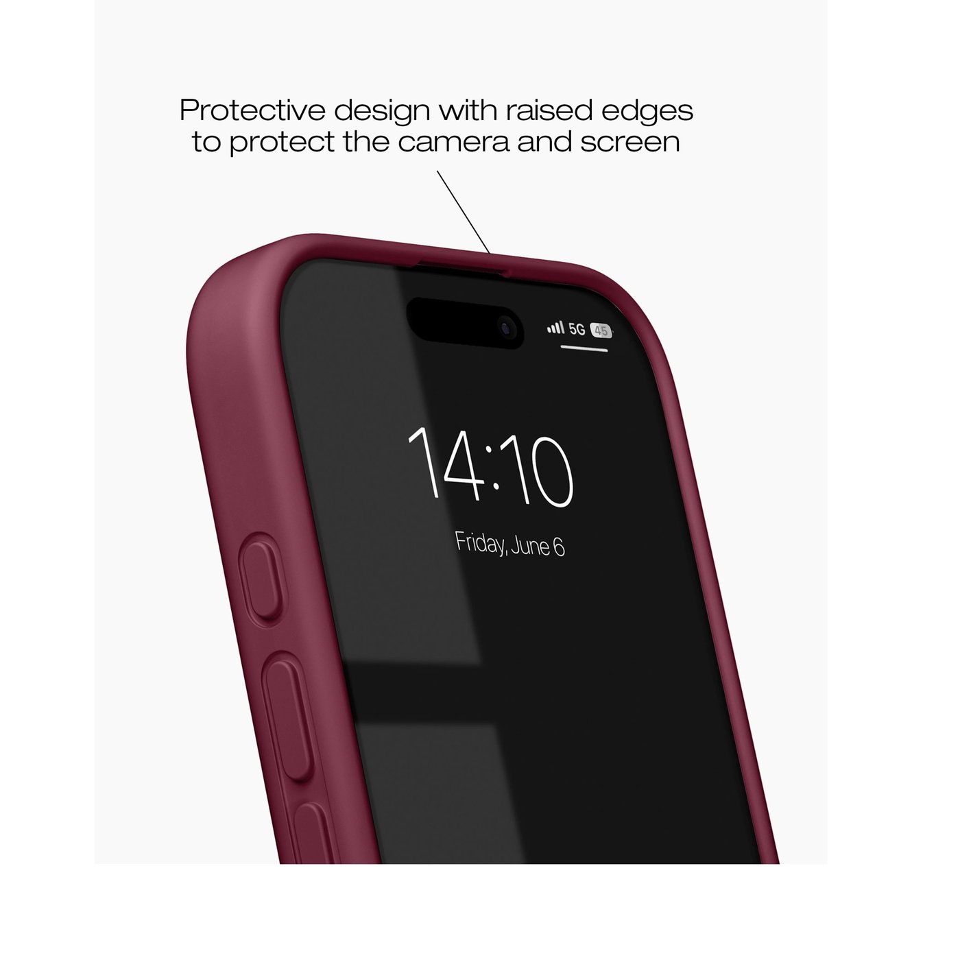 IDEAL OF SWEDEN MagSafe Silicone Case iPhone 17 Fine Wine