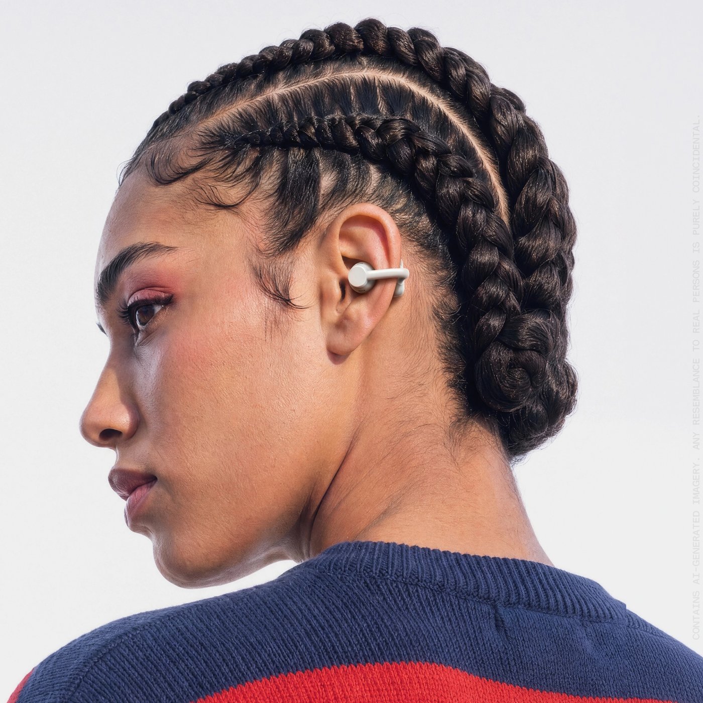 Nothing CMF Clip Pro open-ear-hörlurar Light Grey
