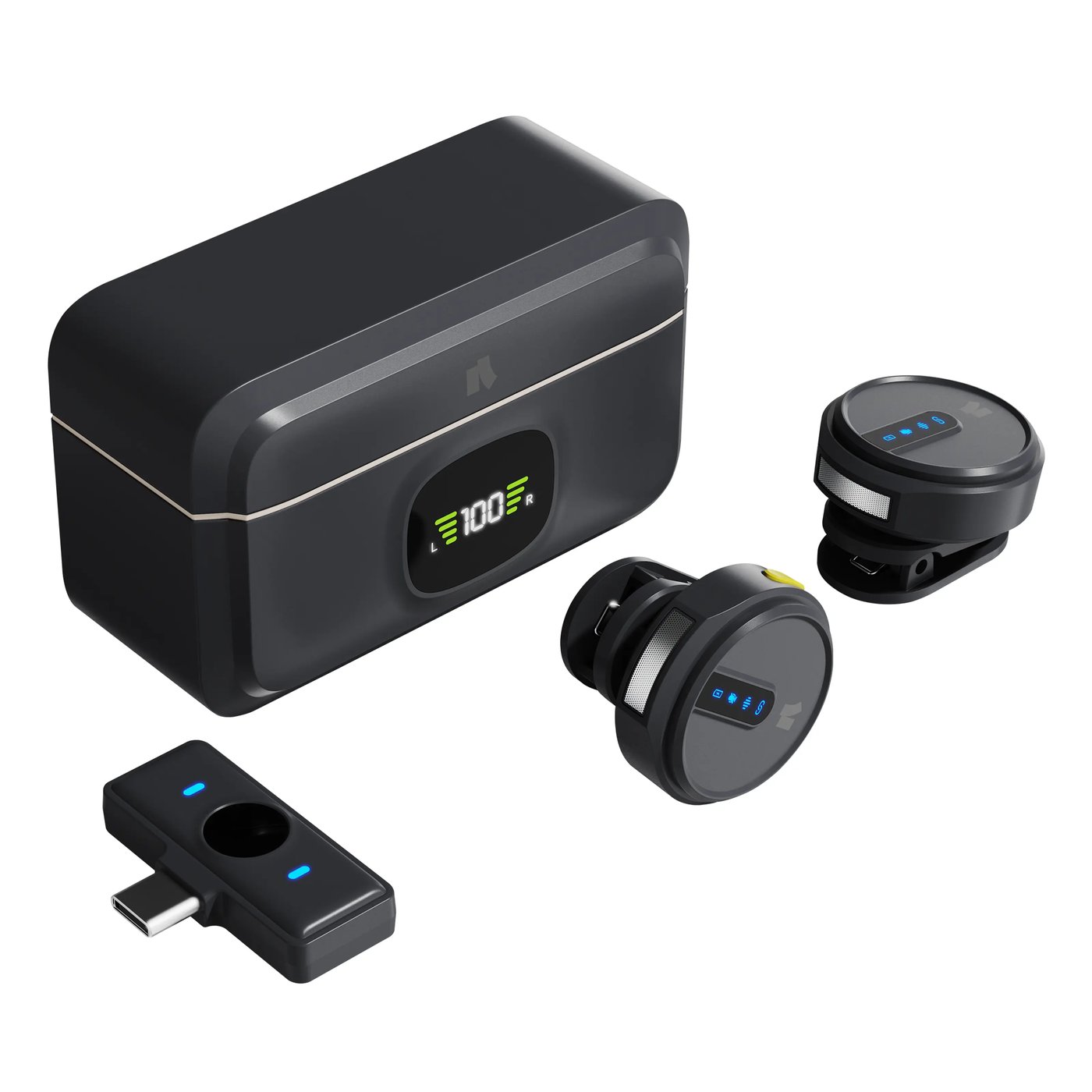 Nomadelic Cast 100 Trådløst mikrofonsett med USB-C