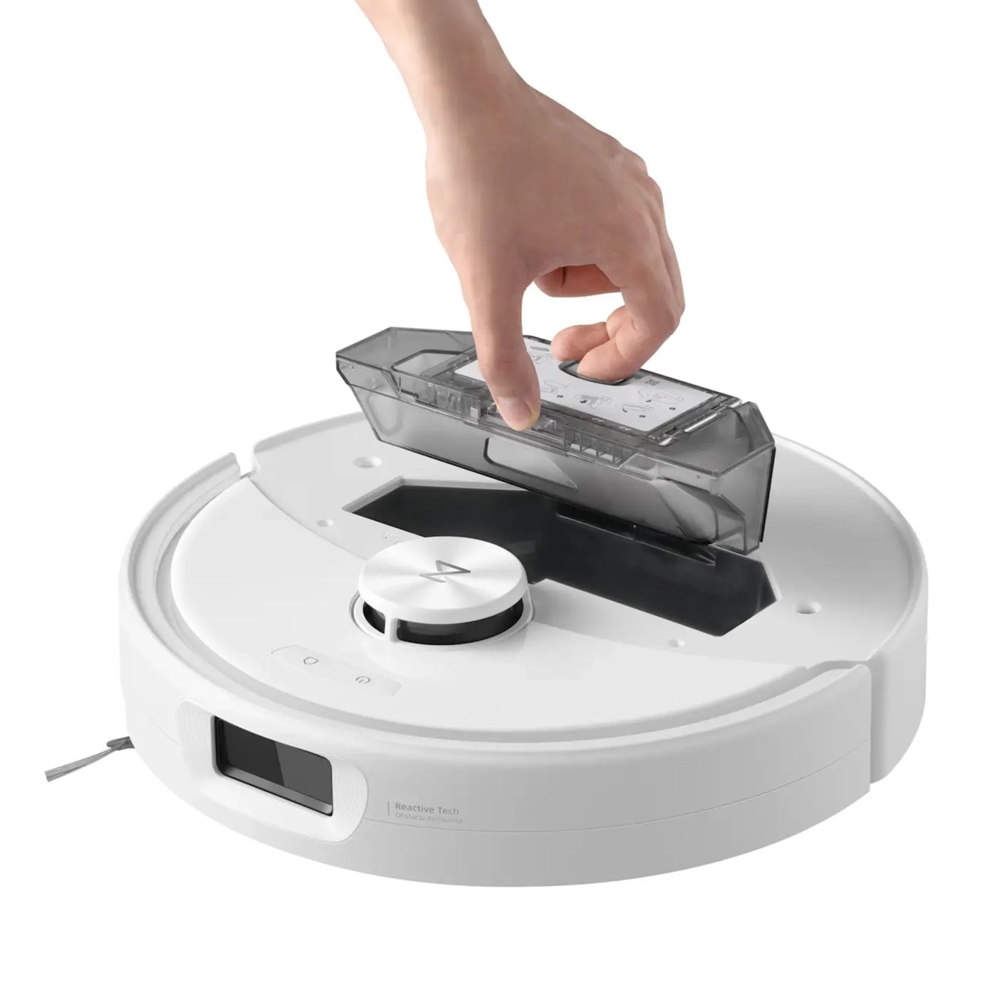 Roborock Qrevo 2 Pro robotstøvsuger med moppefunksjon Hvit
