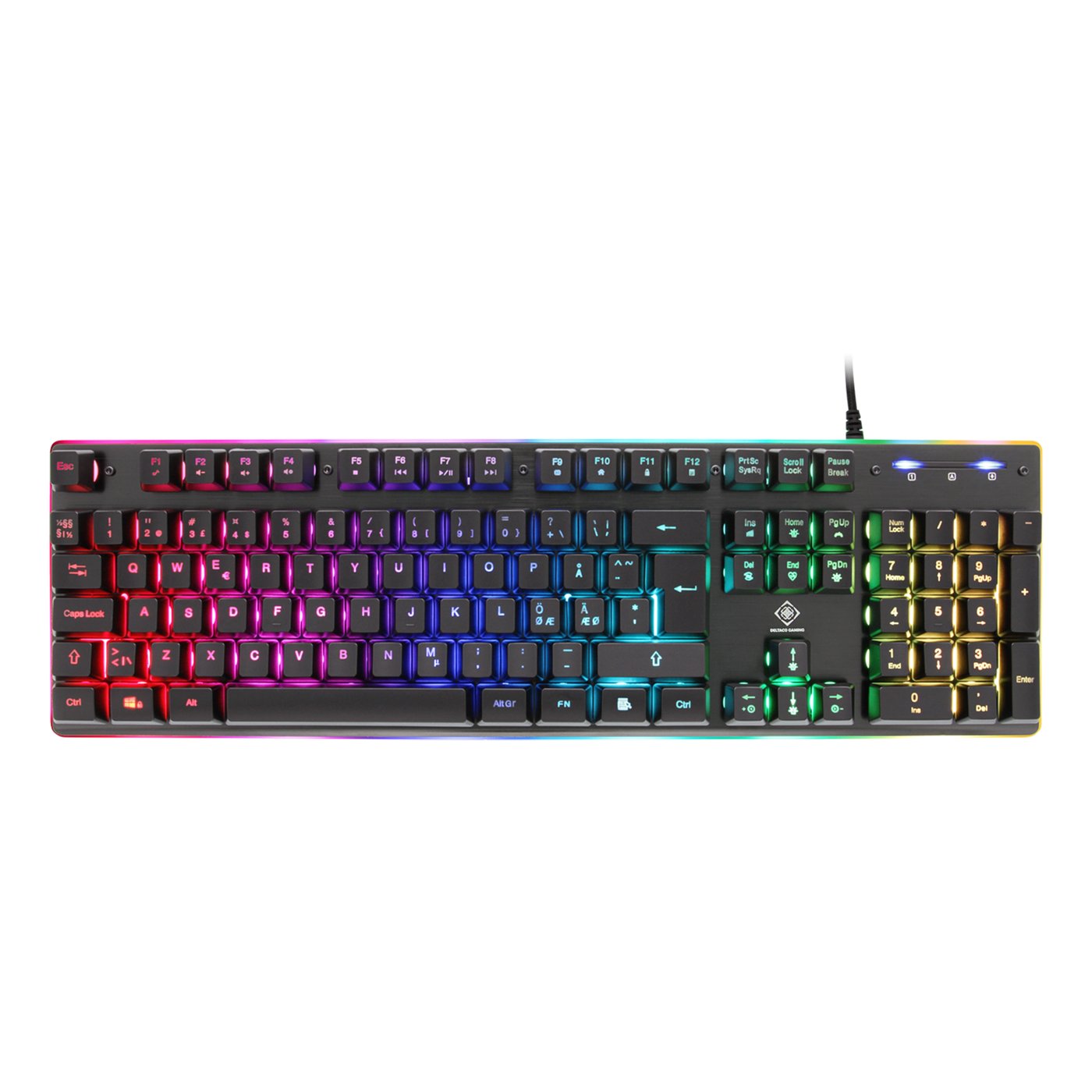 Deltaco DK220 gaming-tangentbord med RGB