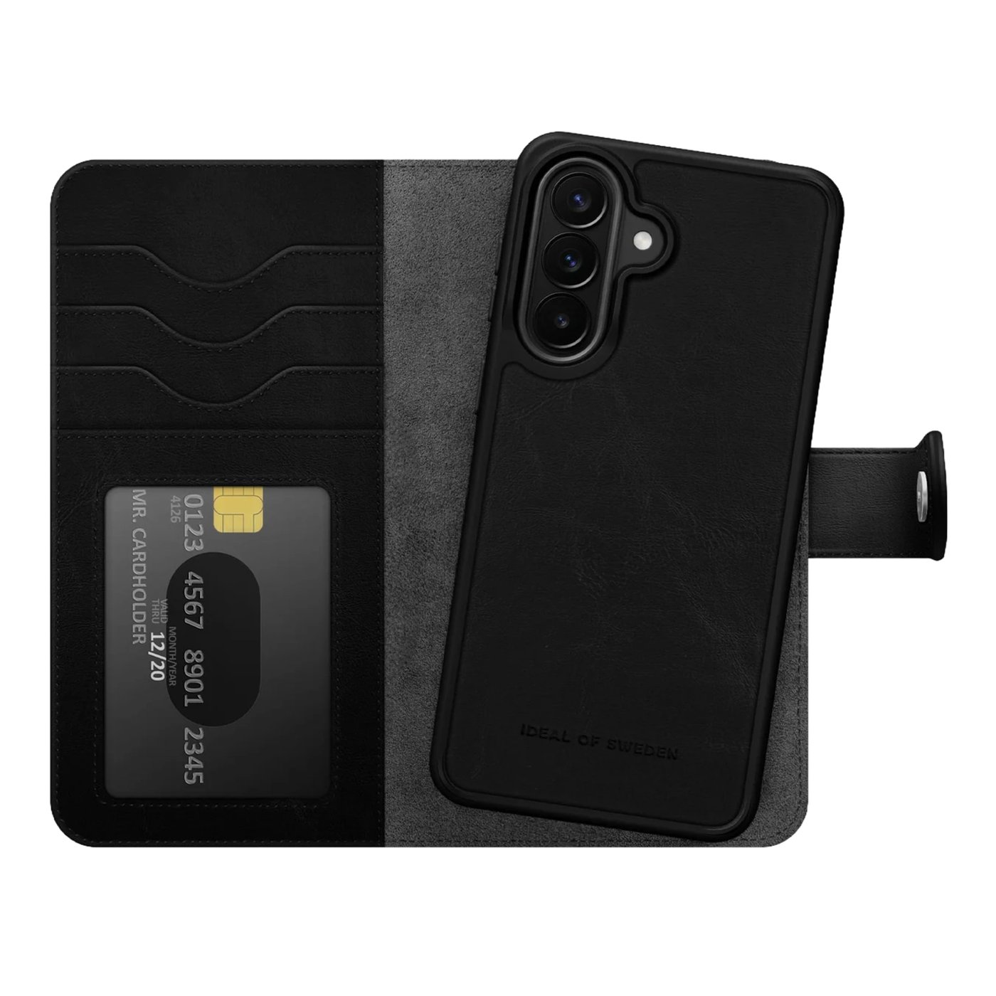 IDEAL OF SWEDEN Magnet Wallet+ MagSafe Galaxy A57 Svart