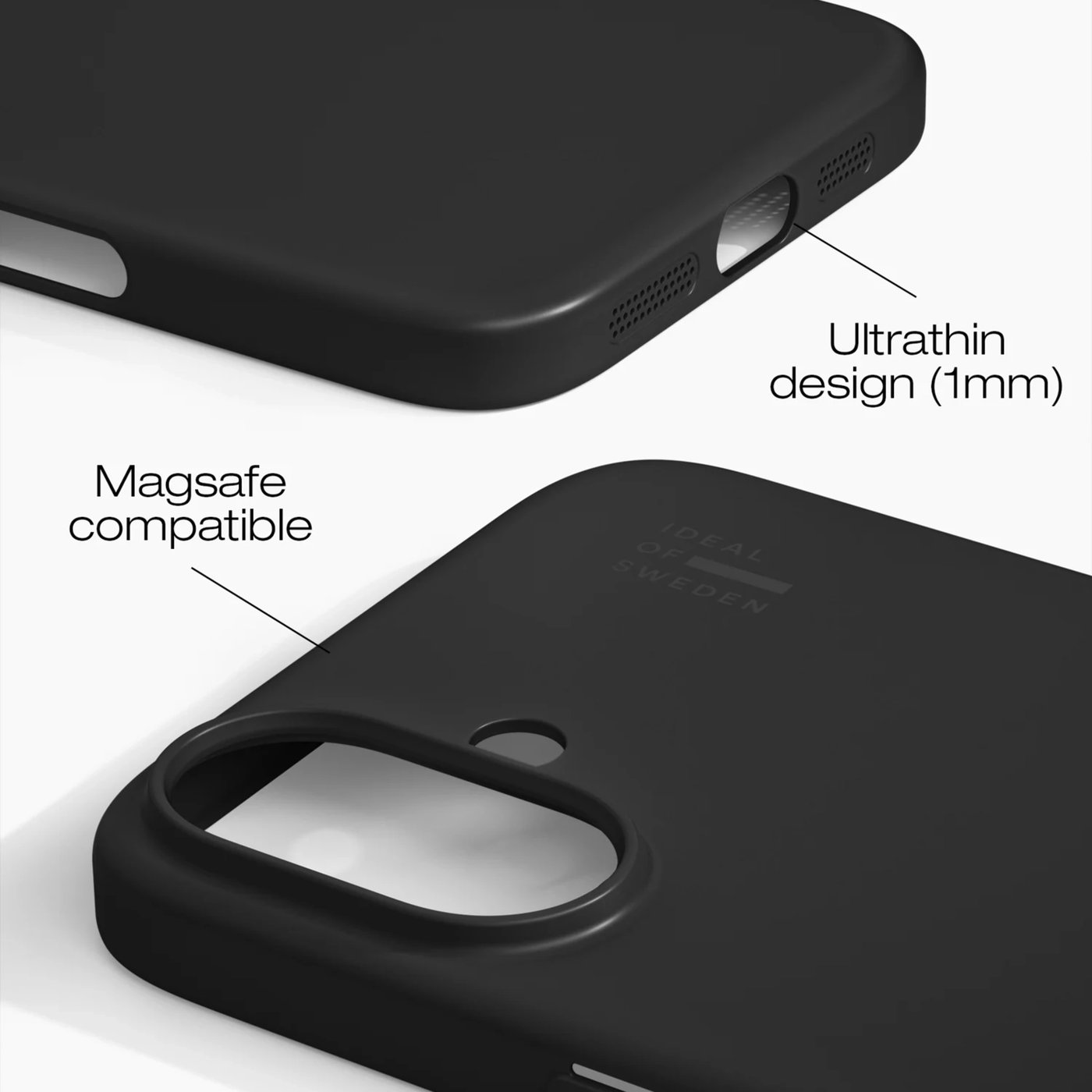 IDEAL OF SWEDEN Slim Case MagSafe iPhone 17 Matt svart