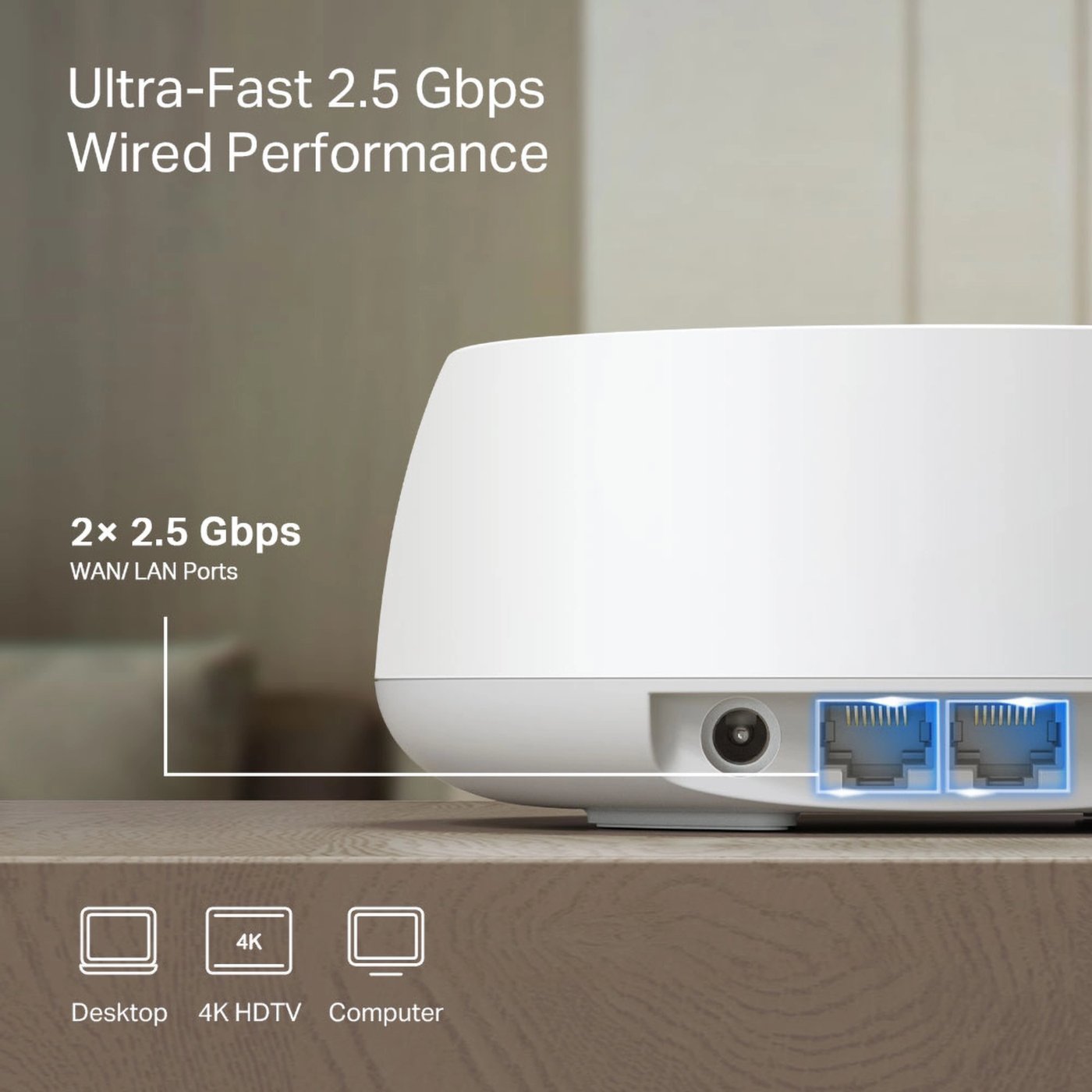 TP-Link Deco BE25-5G mesh-ruter med 5G-modem