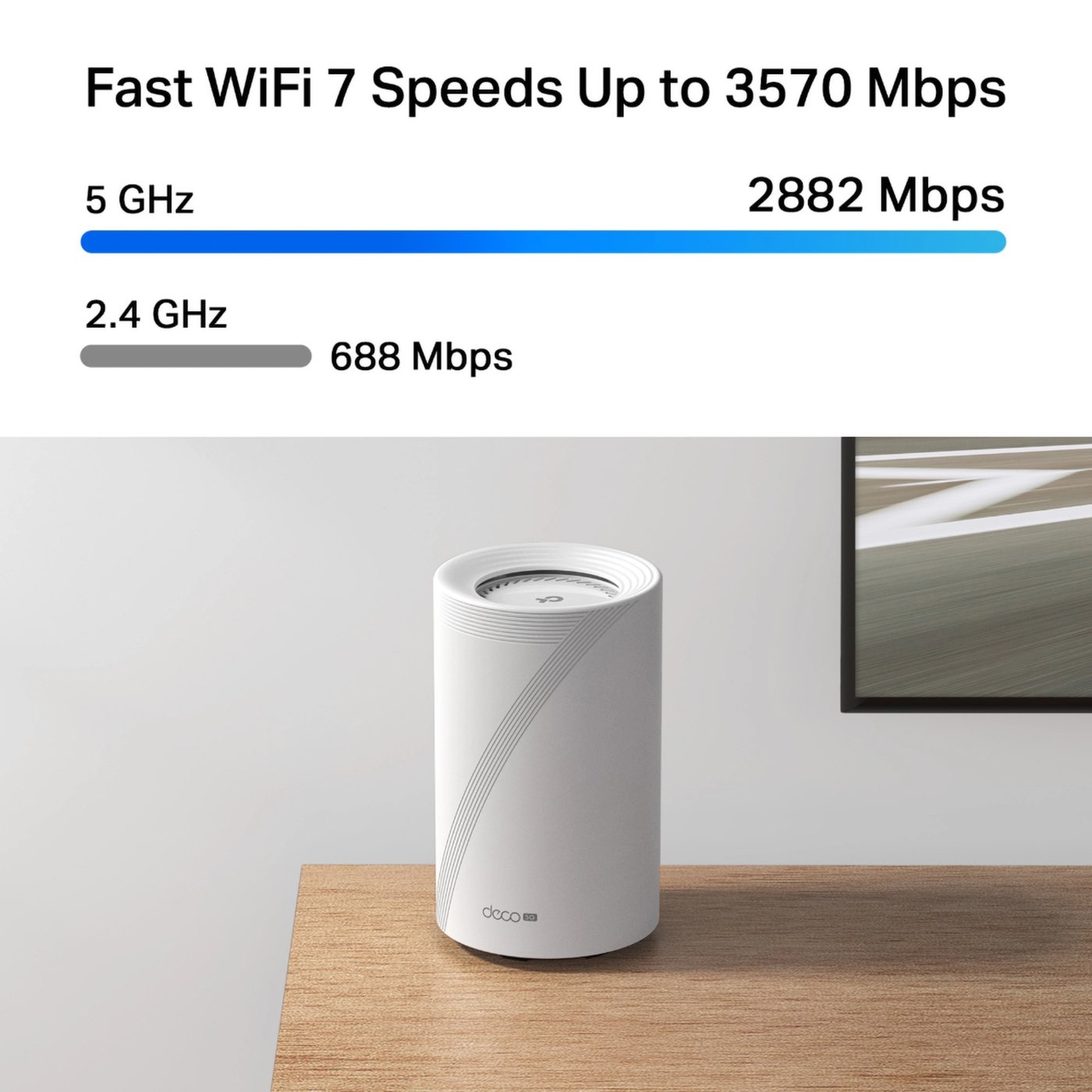 TP-Link Deco BE25-5G mesh-router med 5G-modem