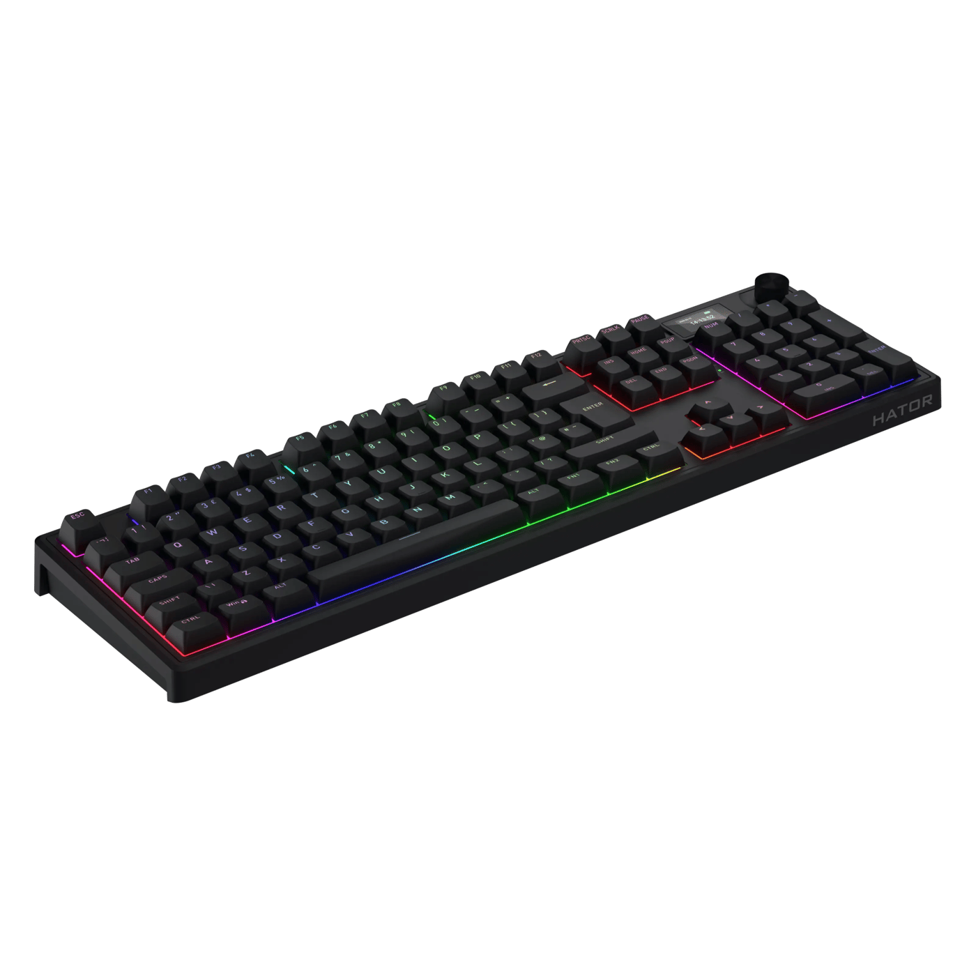 HATOR Skyfall 100 Pro trådløst gamingtastatur Svart