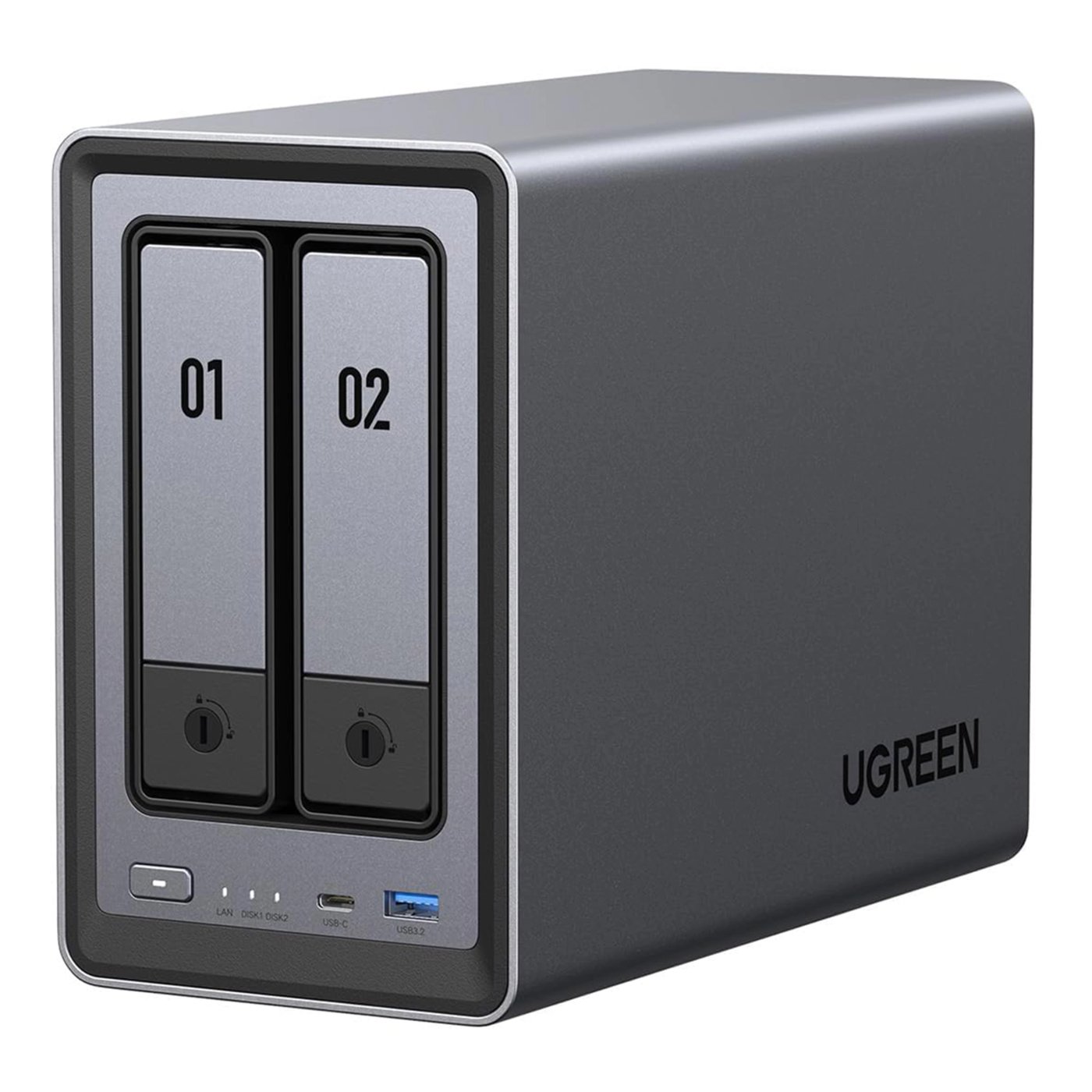 Ugreen NASync DXP2800 2-brønners NAS