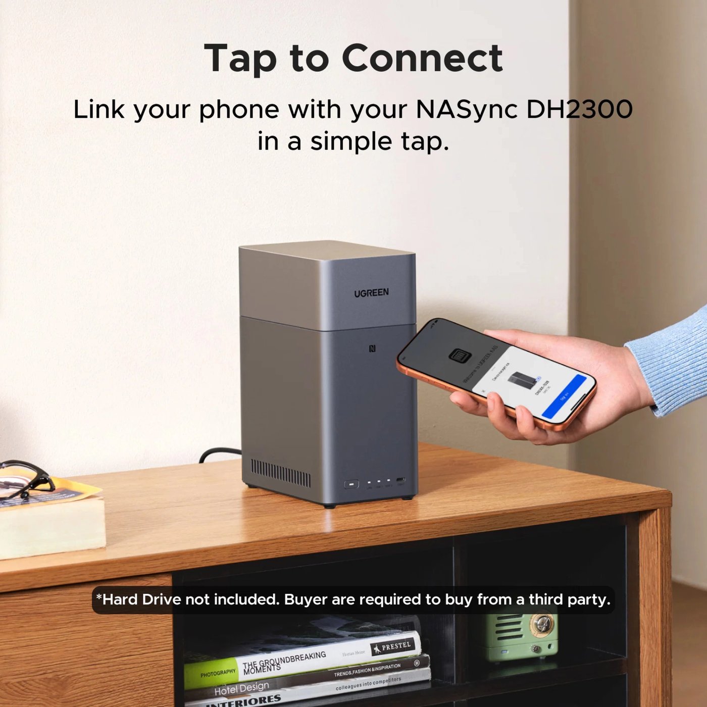 Ugreen NASync DH2300 2-bay NAS Uten disker