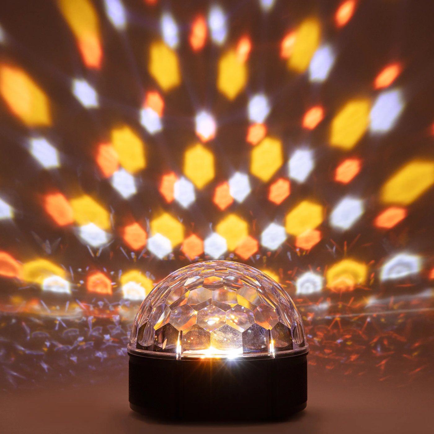 Discolampa med fjärrkontroll