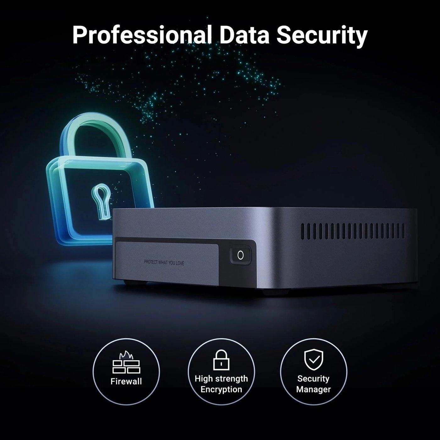 Ugreen NASync DXP480T Plus all-flash NAS med M.2 NVMe