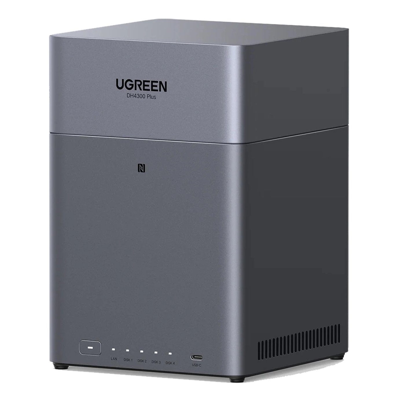 Ugreen NASync DH4300 Plus NAS med 4 spor
