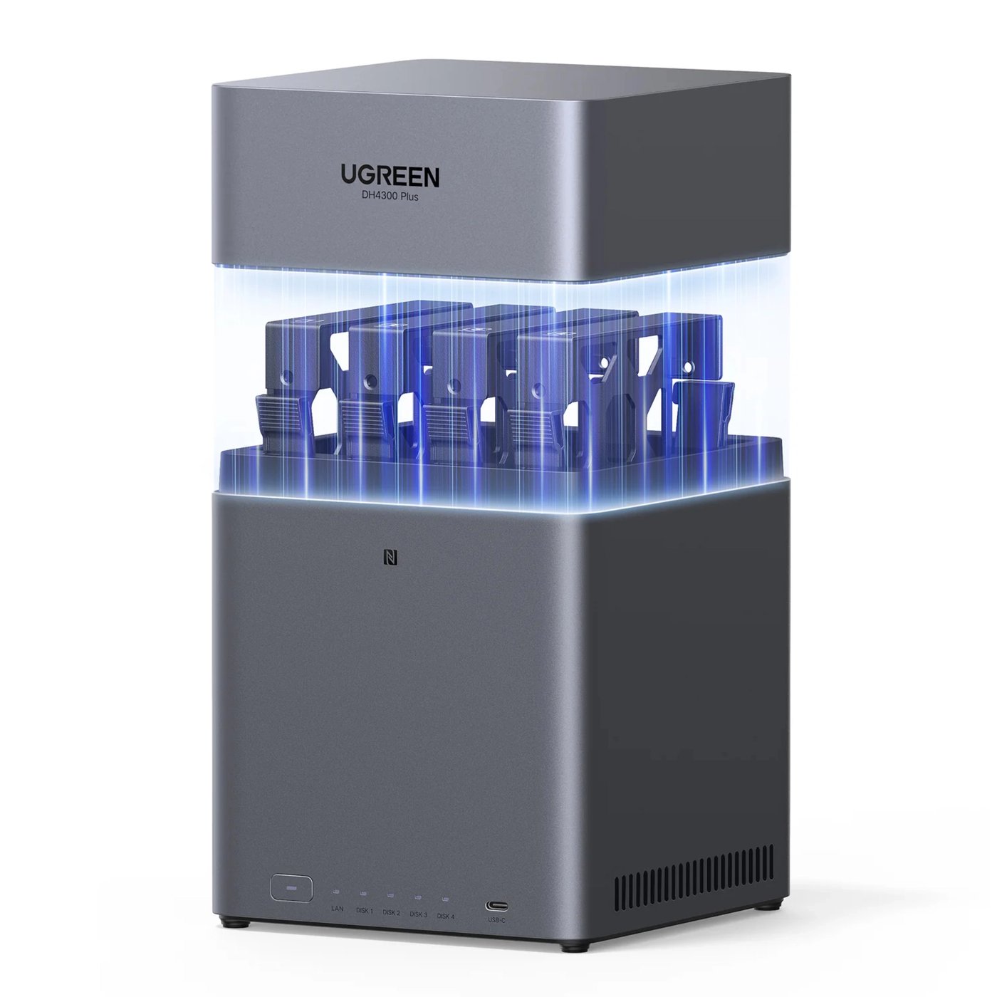 Ugreen NASync DH4300 Plus NAS med 4 spor