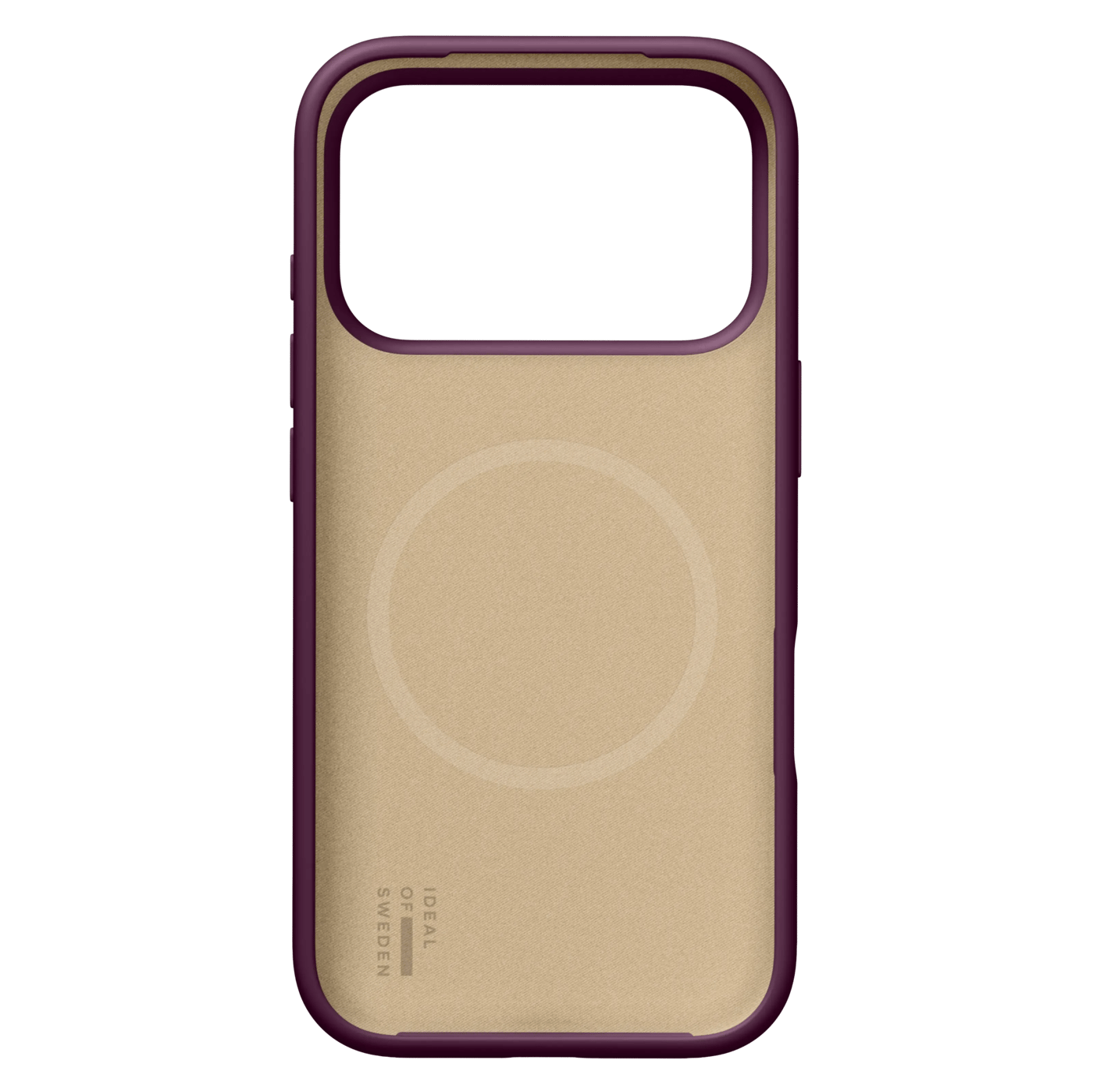 IDEAL OF SWEDEN Soft Swirl silikonskal med MagSafe till iPhone 17/18 Pro Max Velvet Plum