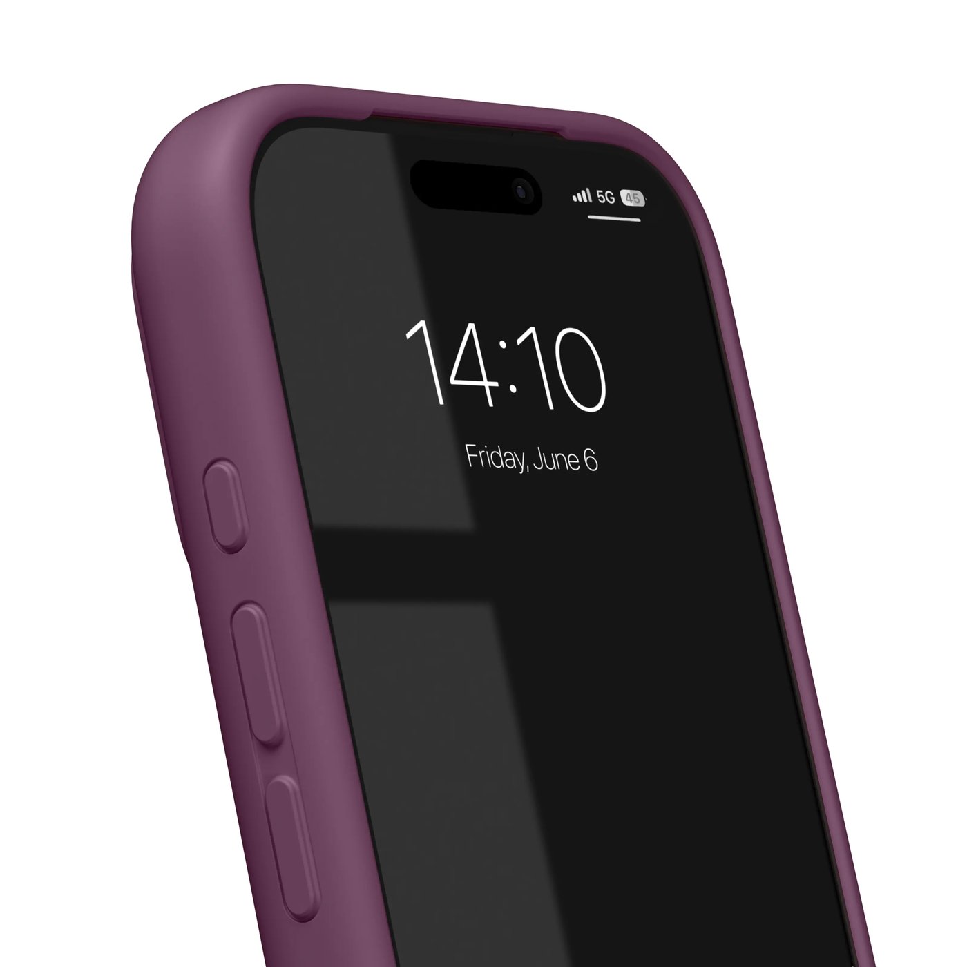 IDEAL OF SWEDEN Soft Swirl silikonskal med MagSafe till iPhone 17/18 Pro Max Velvet Plum