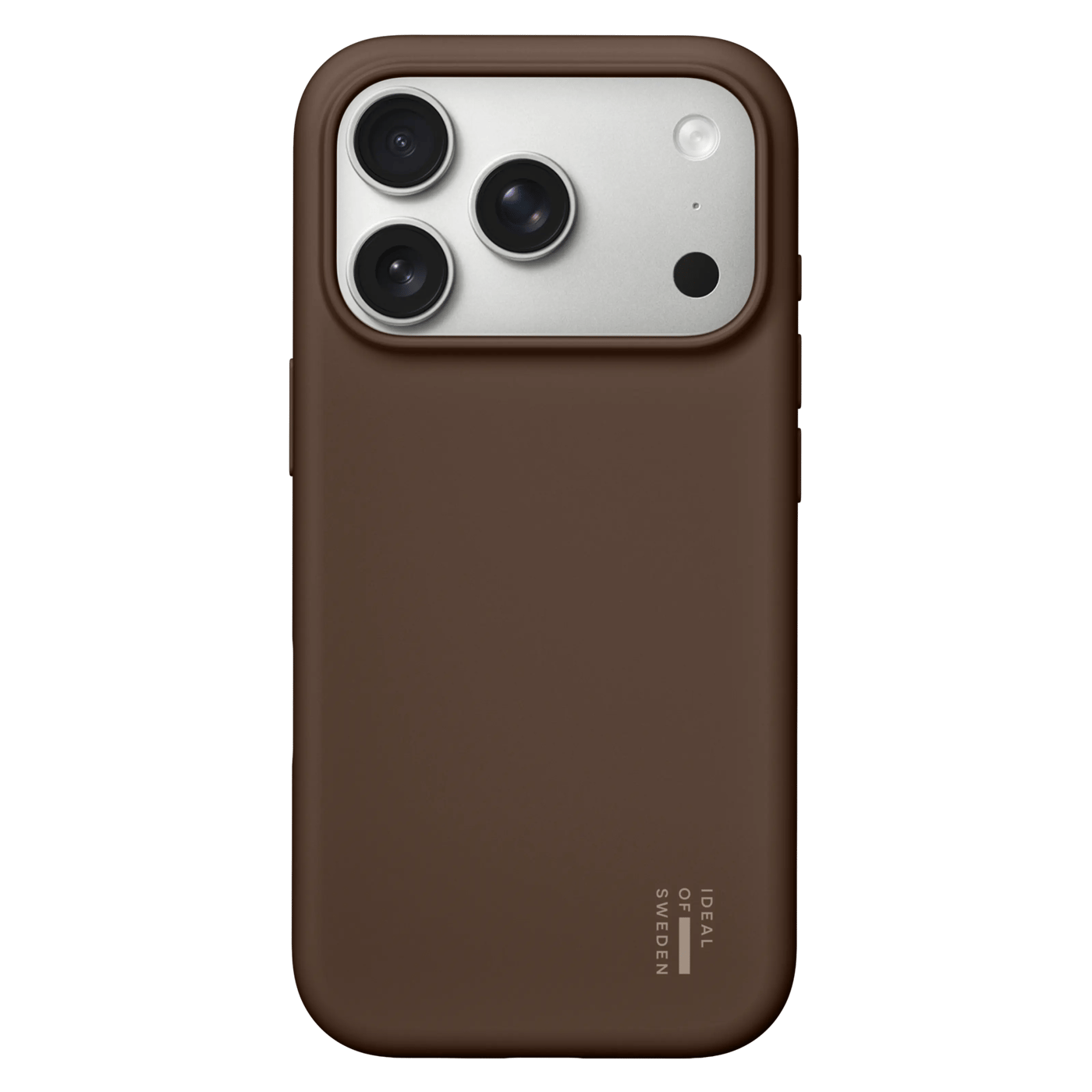 IDEAL OF SWEDEN Silicone MagSafe Case for iPhone 17 Pro Max / 18 Pro Max Mocha Mousse