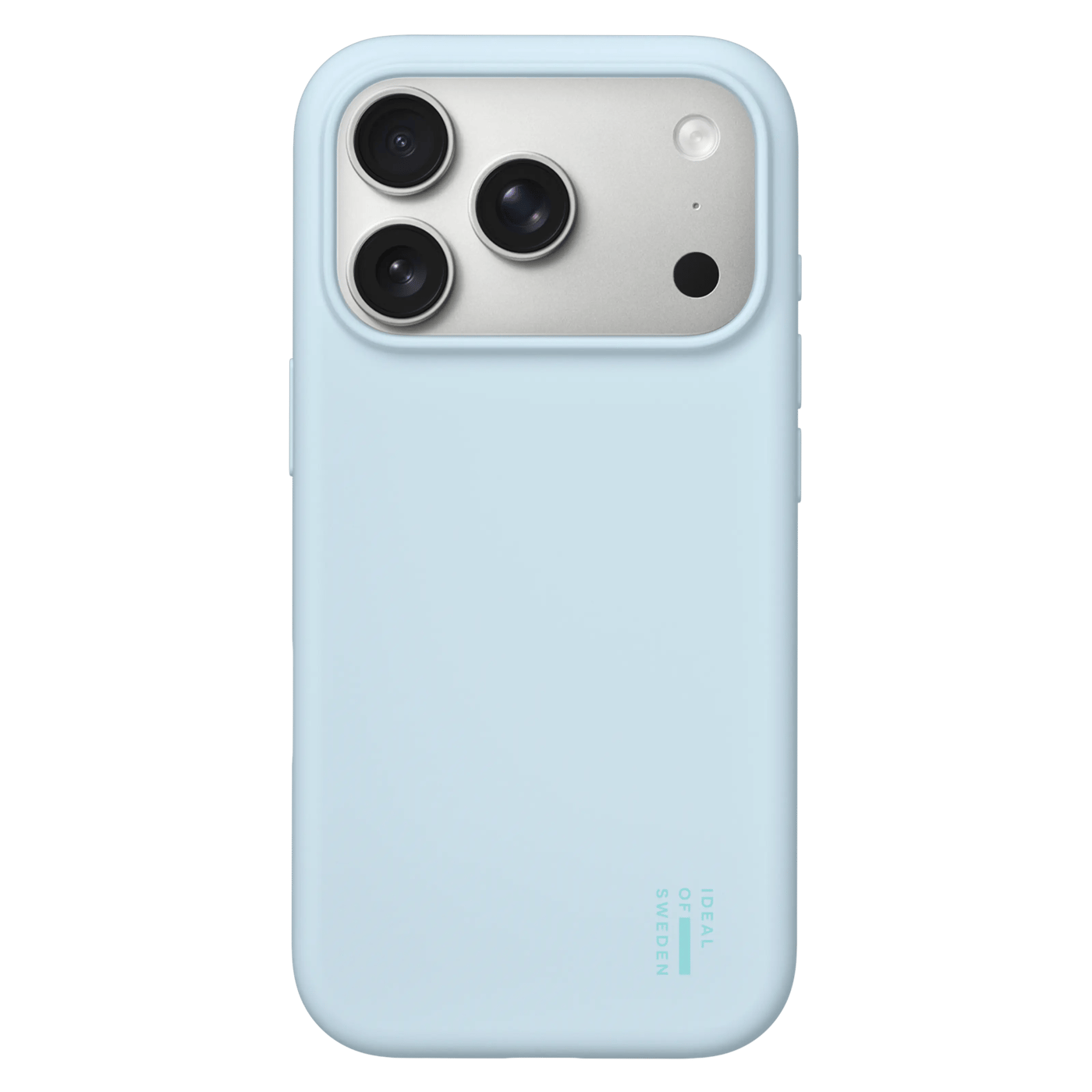 IDEAL OF SWEDEN Silicone MagSafe Case for iPhone 17 Pro / 18 Pro Light Blue