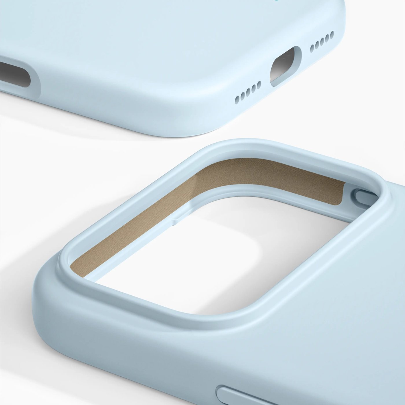 IDEAL OF SWEDEN Silicone MagSafe Case för iPhone 17 Pro Max / 18 Pro Max Light Blue