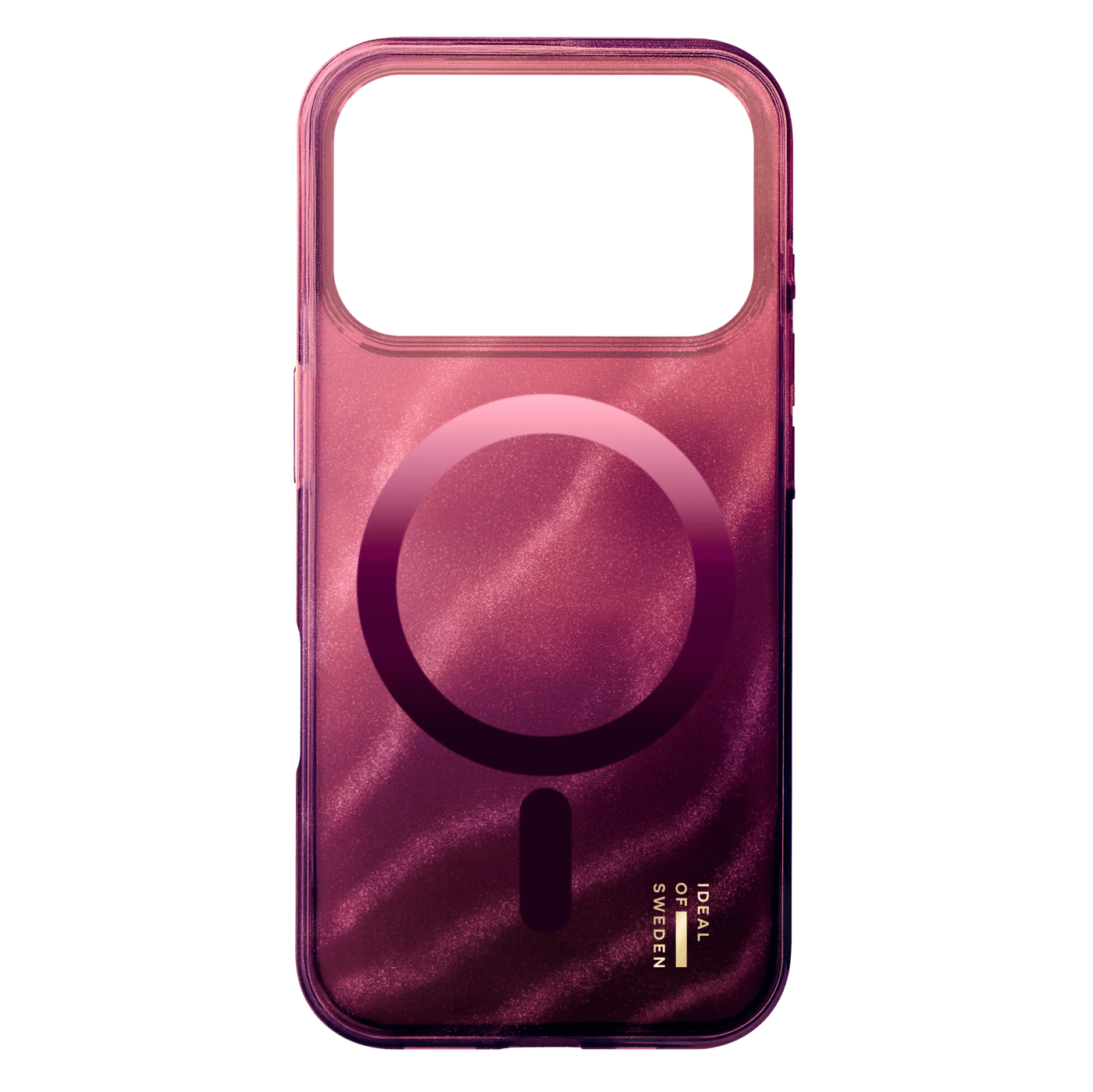 IDEAL OF SWEDEN Clear MagSafe Case for iPhone 17 Pro Max / 18 Pro Max Cherry Lacquer