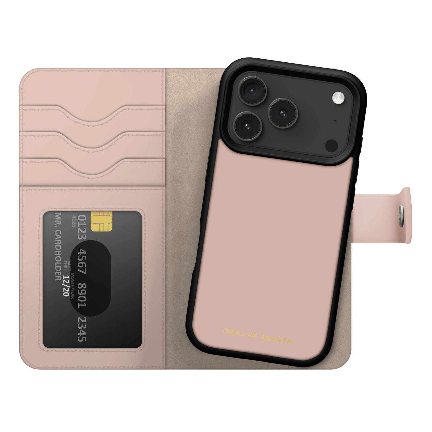 IDEAL OF SWEDEN Magsafe Magnet Wallet+ iPhone 17 Pro/18 Pro Rosa