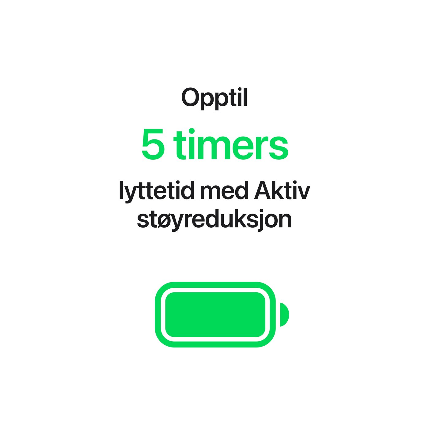 Apple AirPods 5 med trådløst ladeetui