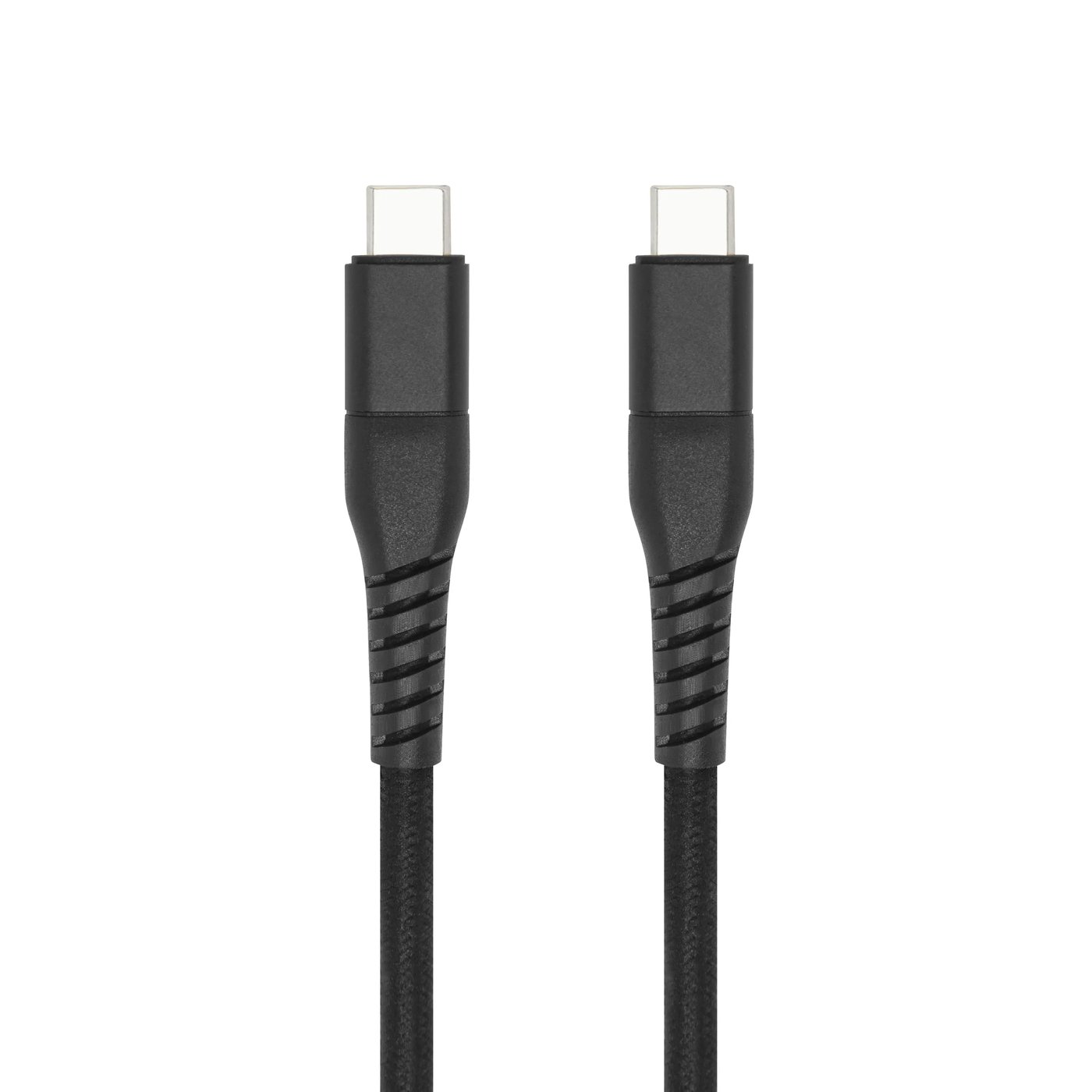 Linocell Premium Kevlar USB-C 3.2-kabel Svart 1 m
