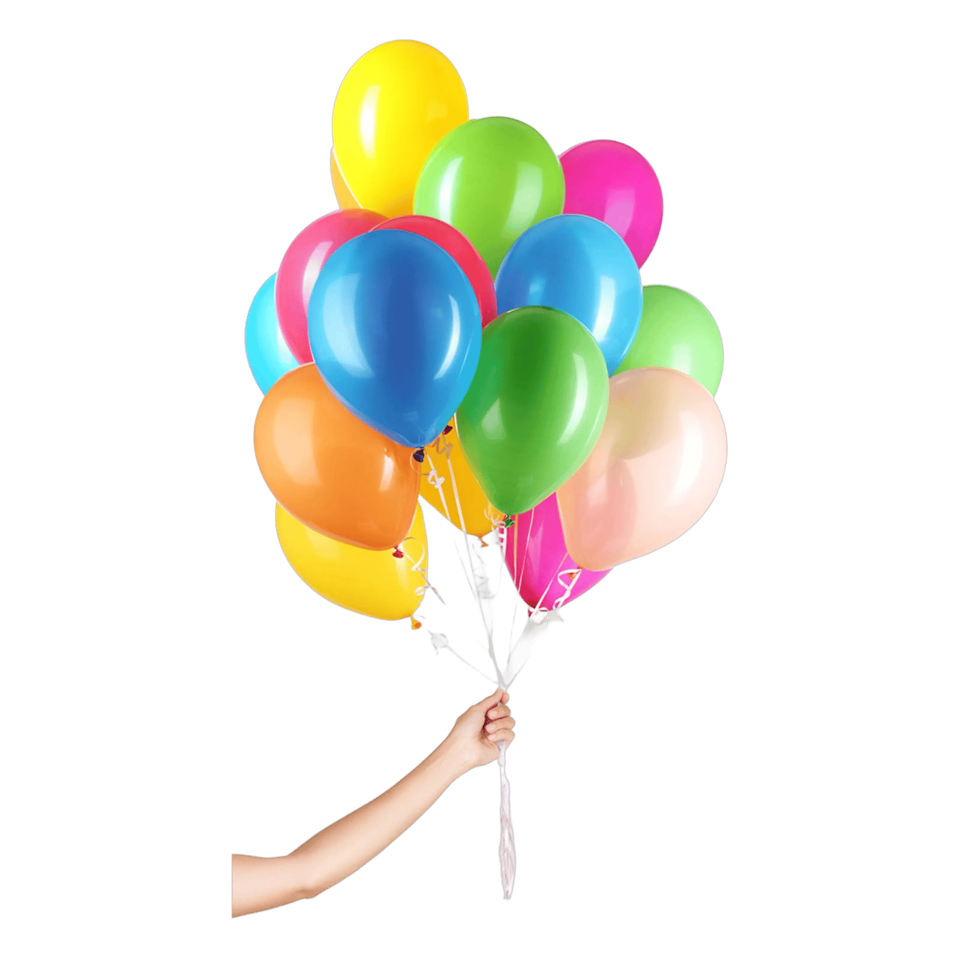 Ballonger i mixade färger 50-pack