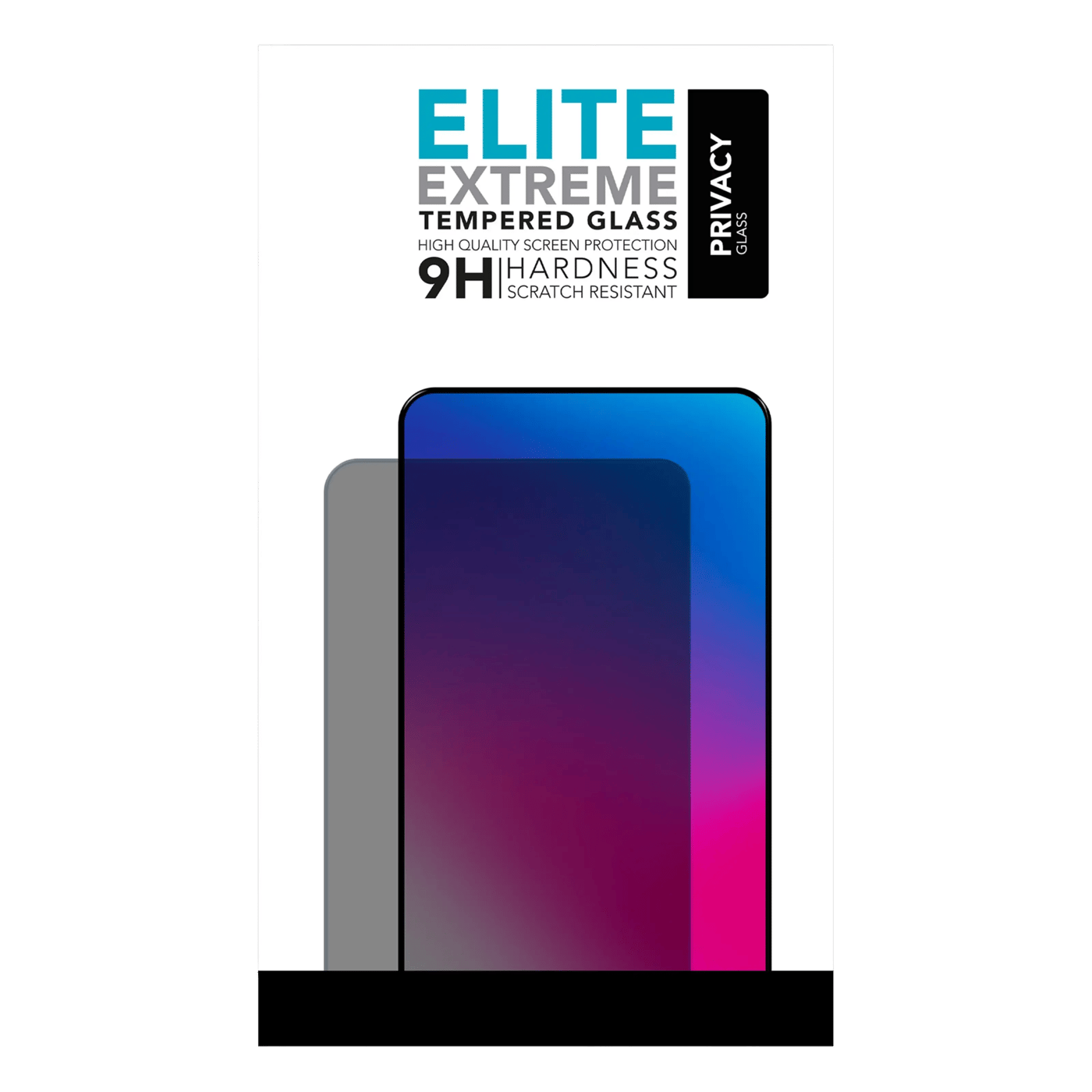 Linocell Elite Ekstreme Privacy Glass Skjermbeskytter for iPhone 15 Pro og 16