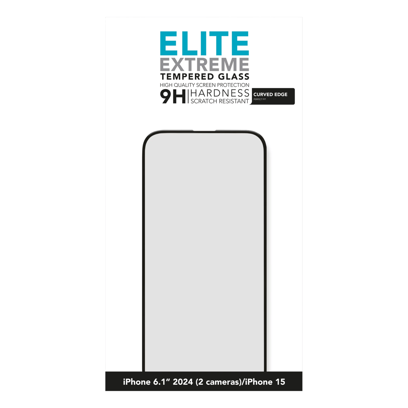 Linocell Elite Extreme Curved Skärmskydd för iPhone 16 och 15