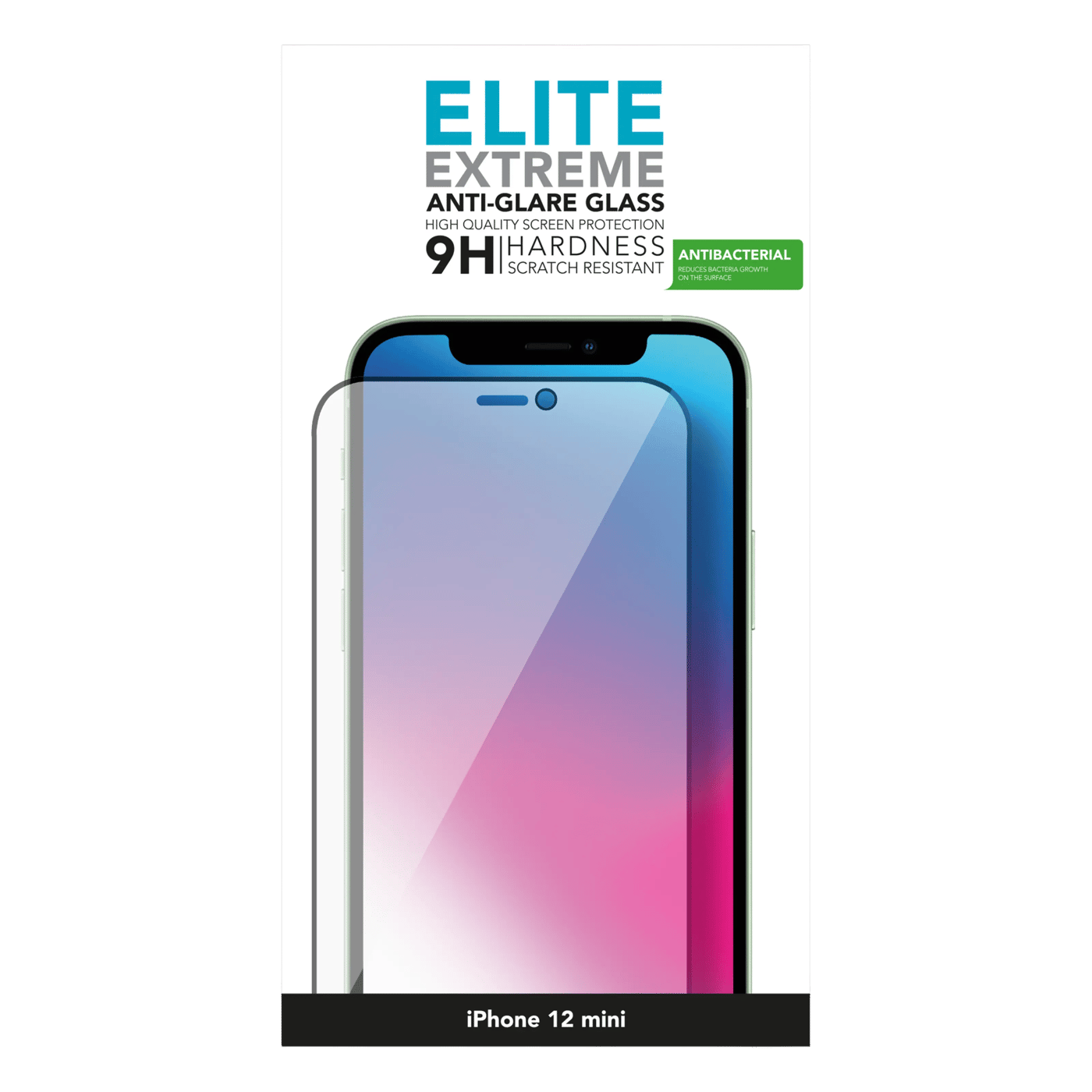 Linocell Elite Extreme Anti-Glare Skjermbeskytter for iPhone 12 Mini