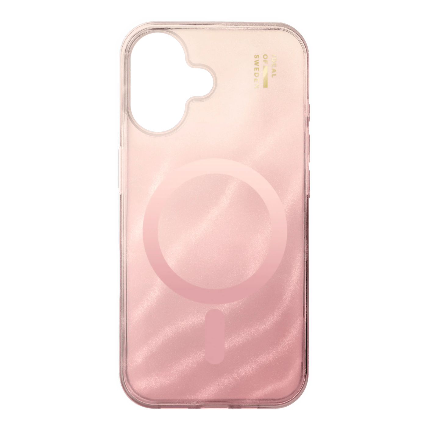 IDEAL OF SWEDEN Clear MagSafe Case för iPhone 16 Rose Blush