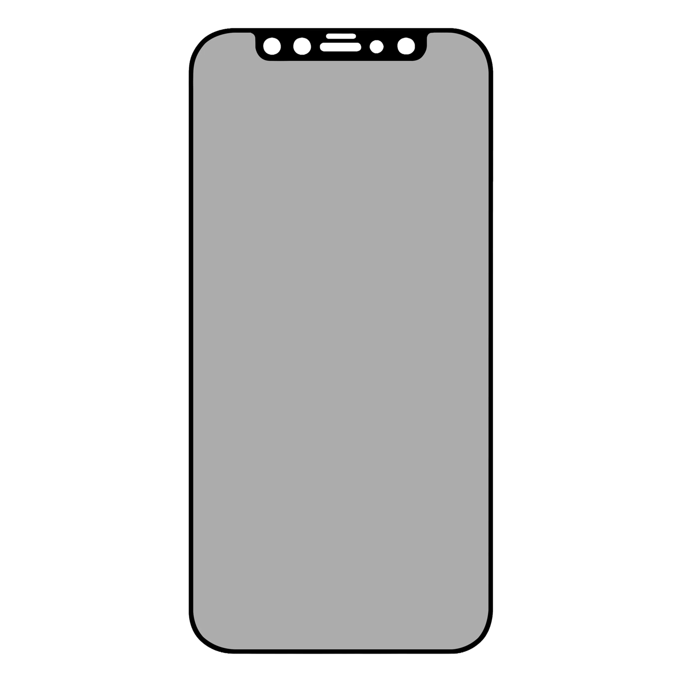 Linocell Elite Extreme Privacy Glass Skärmskydd för iPhone 12 Mini